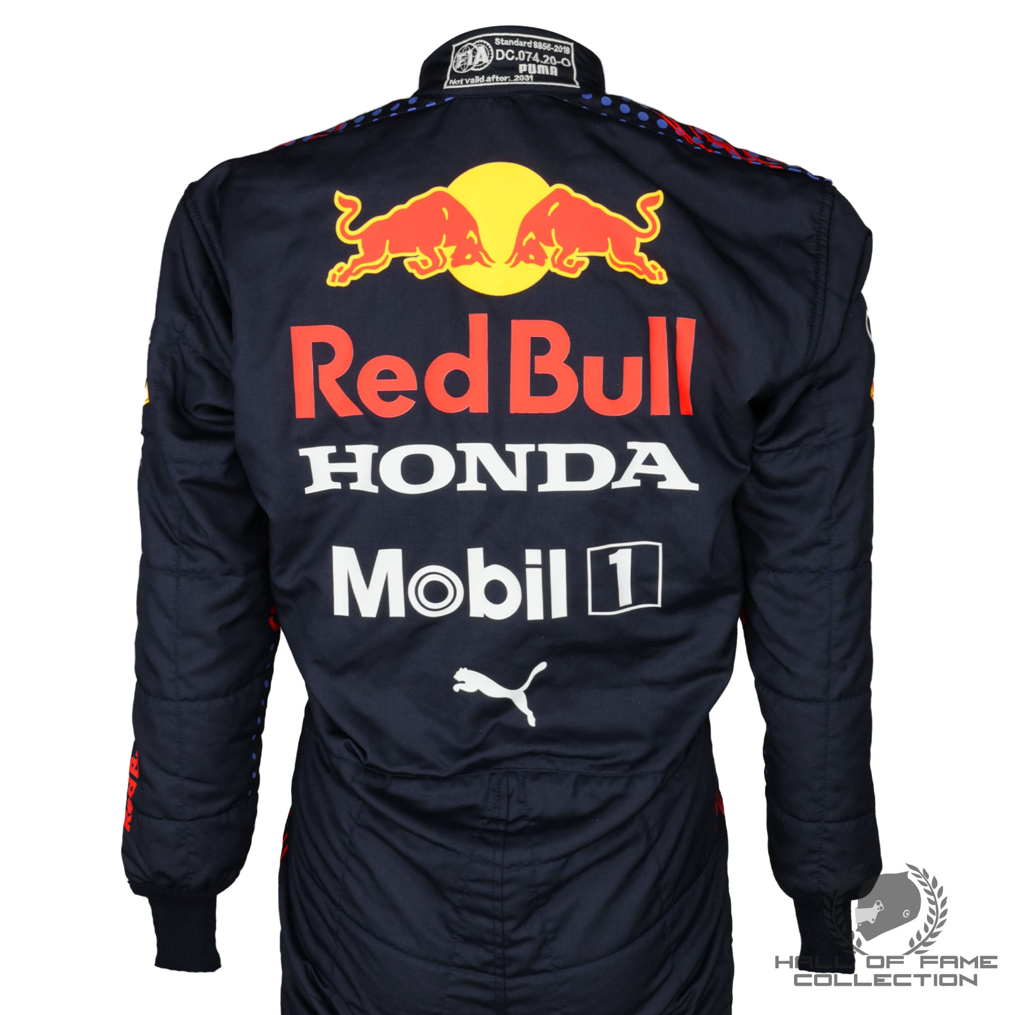 2021 Sergio Perez Race Worn Red Bull Racing F1 Suit