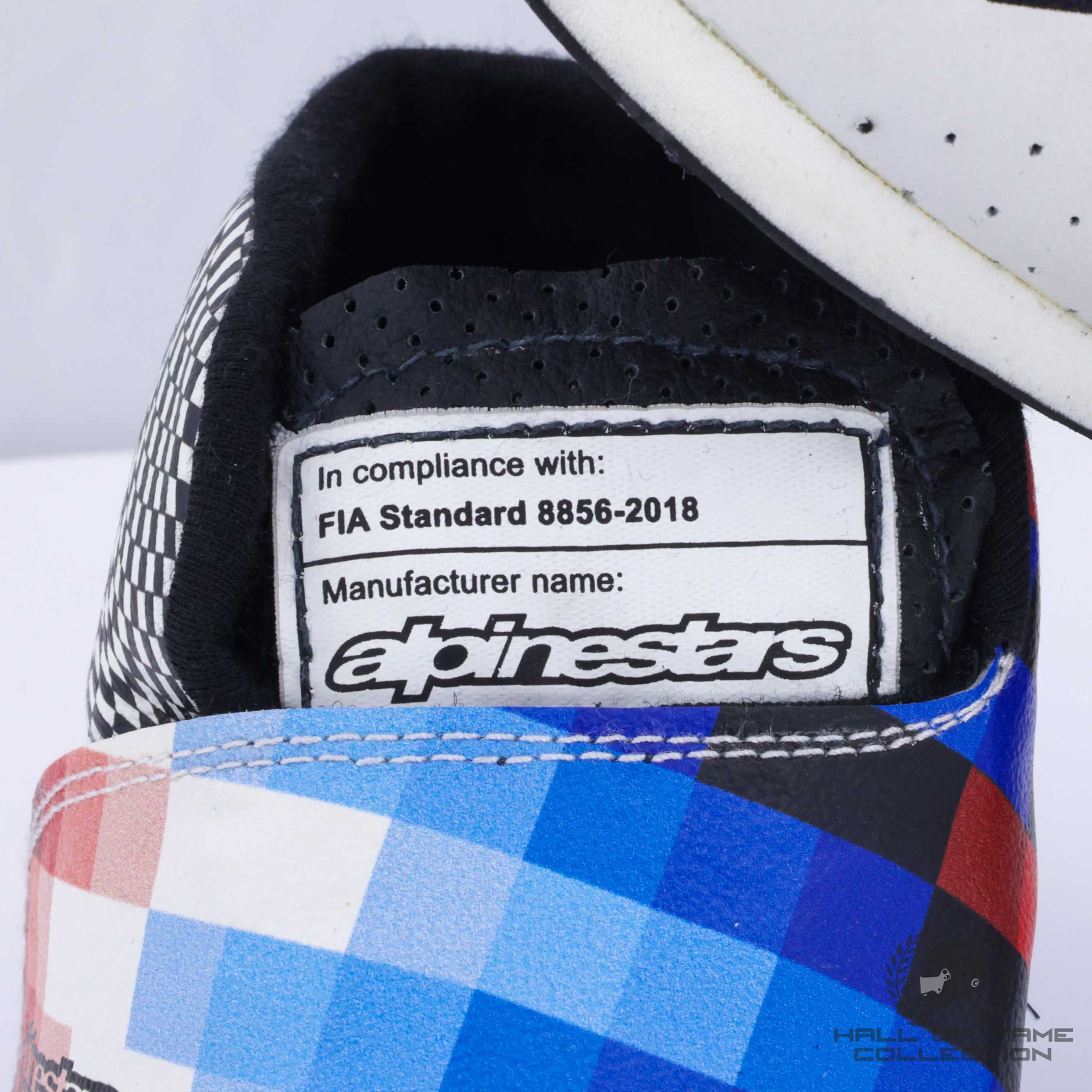 2021 Fernando Alonso Monaco GP Special Used Alpine F1 Boots