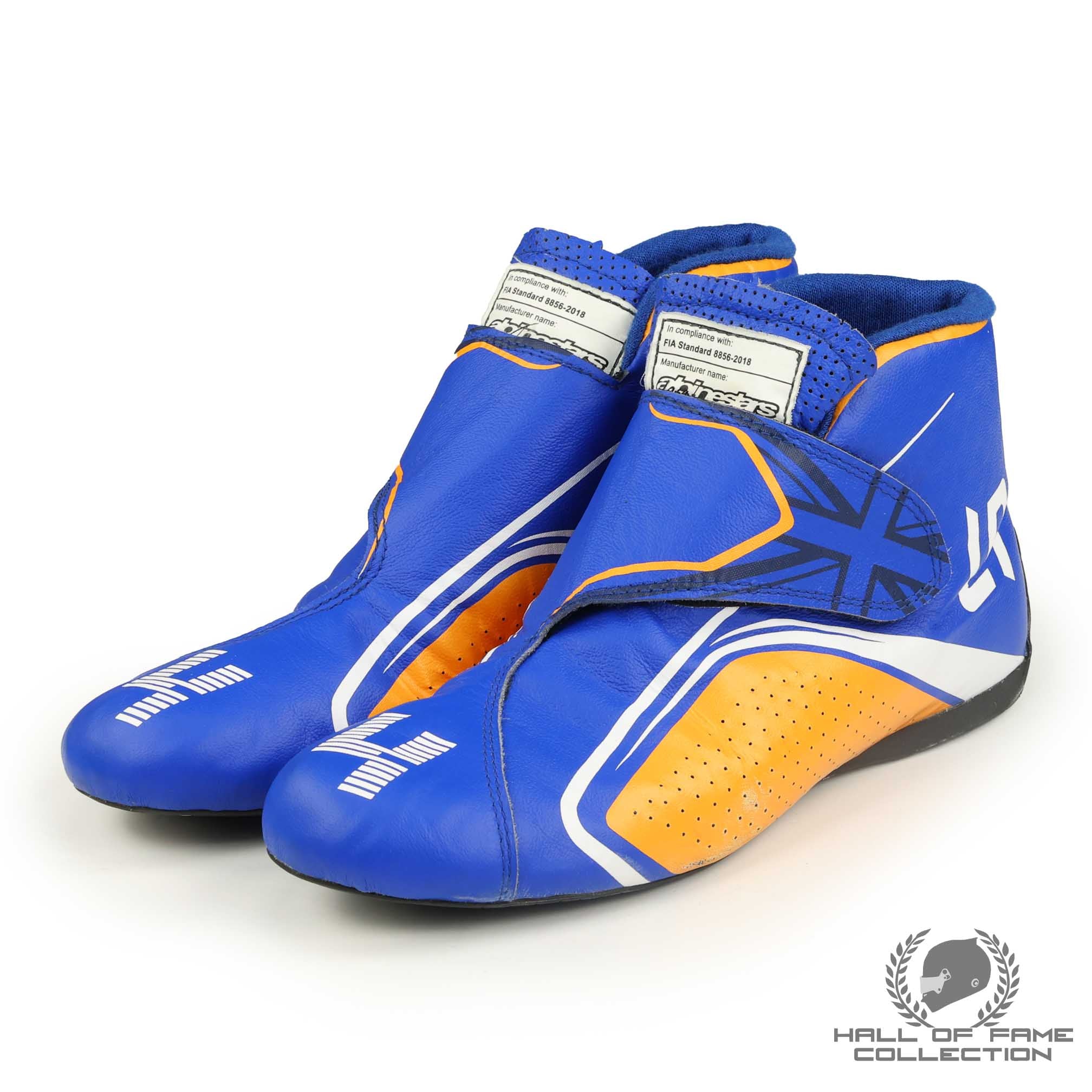 2021 Lando Norris Alpinestars Used McLaren F1 Boots