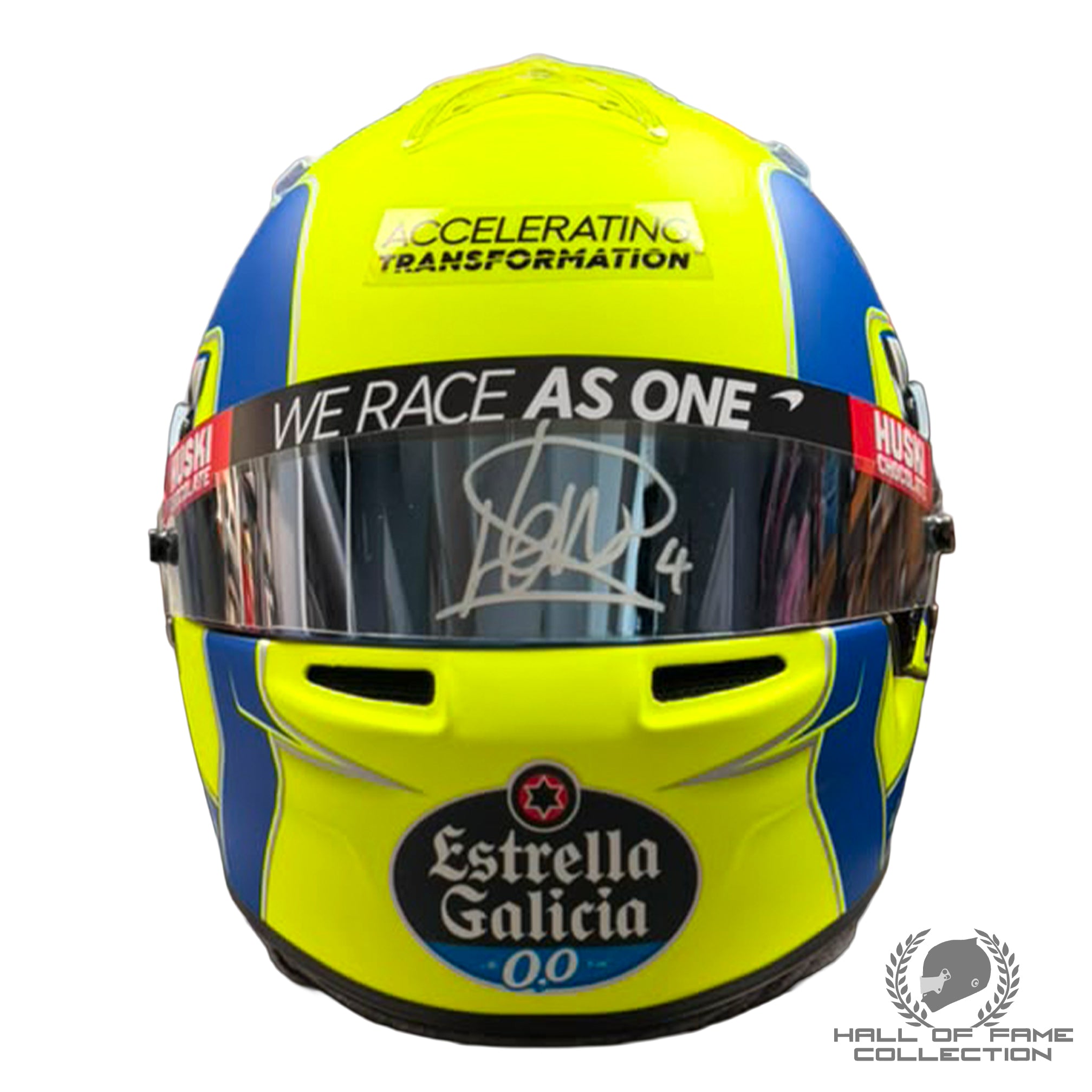 2020 Lando Norris Signed Replica McLaren F1 Helmet