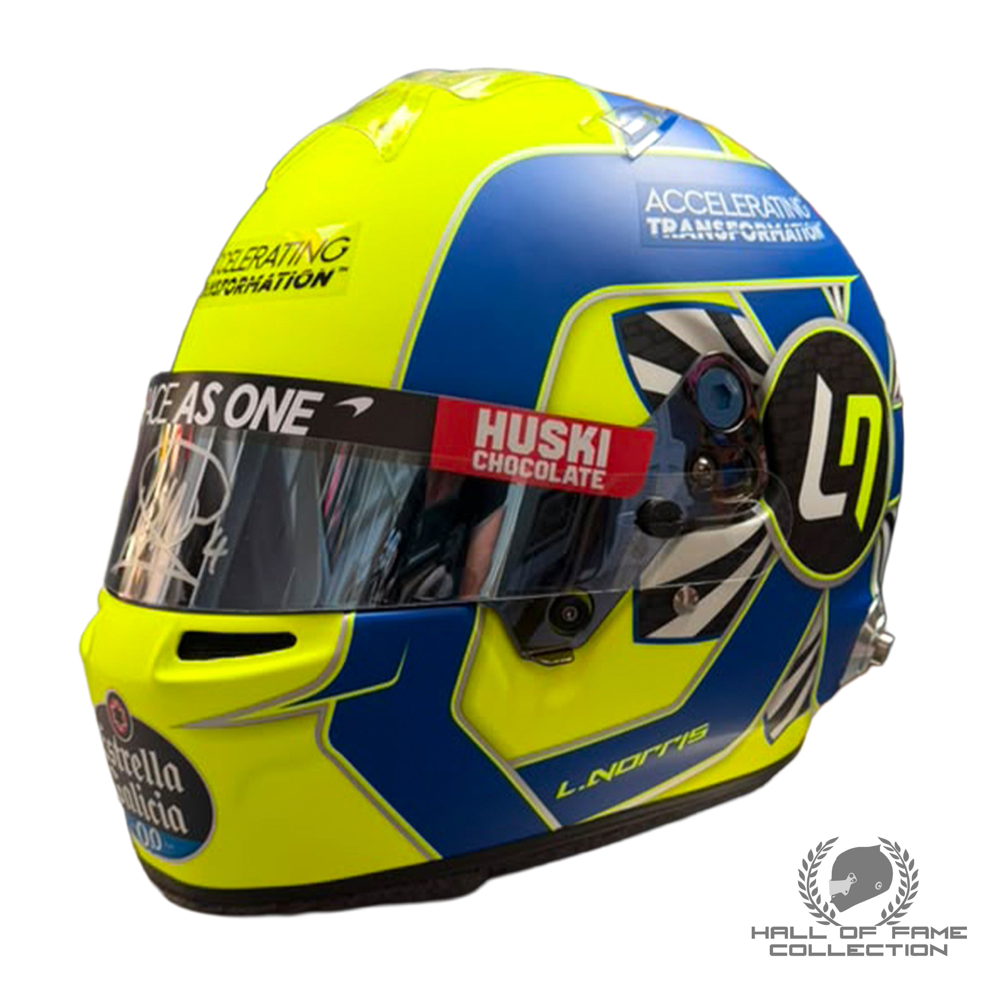 2020 Lando Norris Signed Replica McLaren F1 Helmet