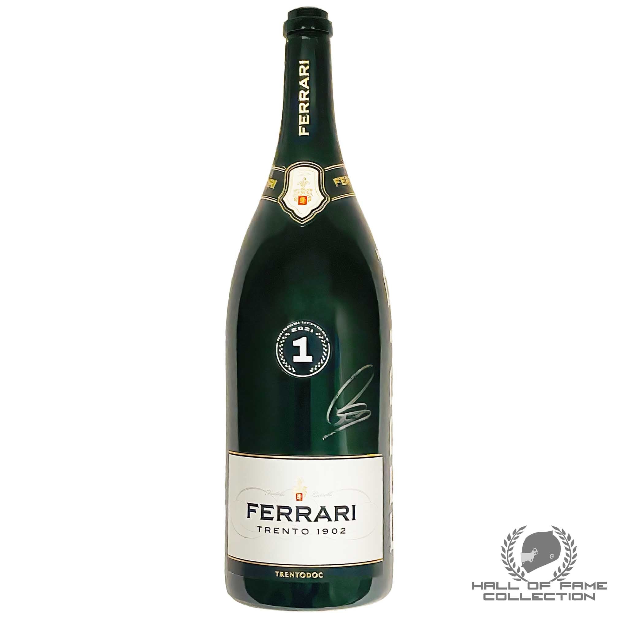 2021 Lewis Hamilton Signed British Grand Prix Race Winning F1 Podium Bottle