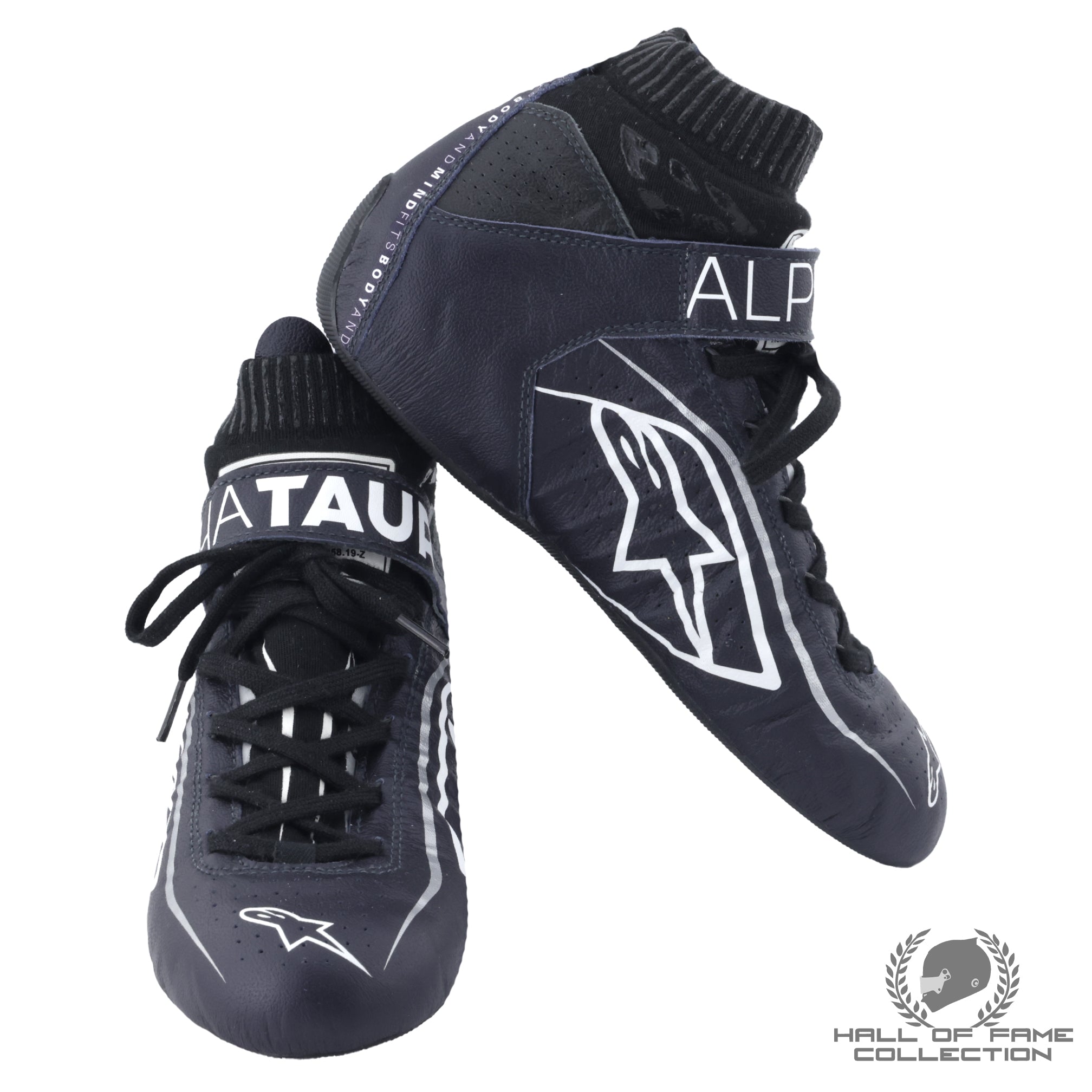 2021 Yuki Tsunoda Race Used Scuderia AlphaTauri F1 Boots