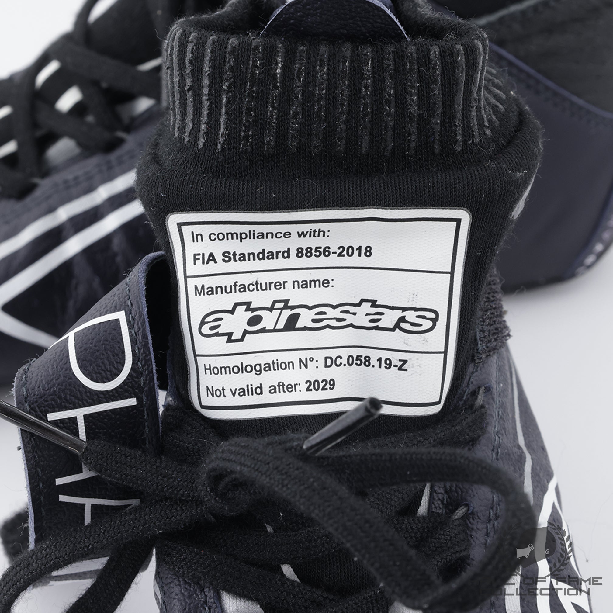 2021 Yuki Tsunoda Race Used Scuderia AlphaTauri F1 Boots