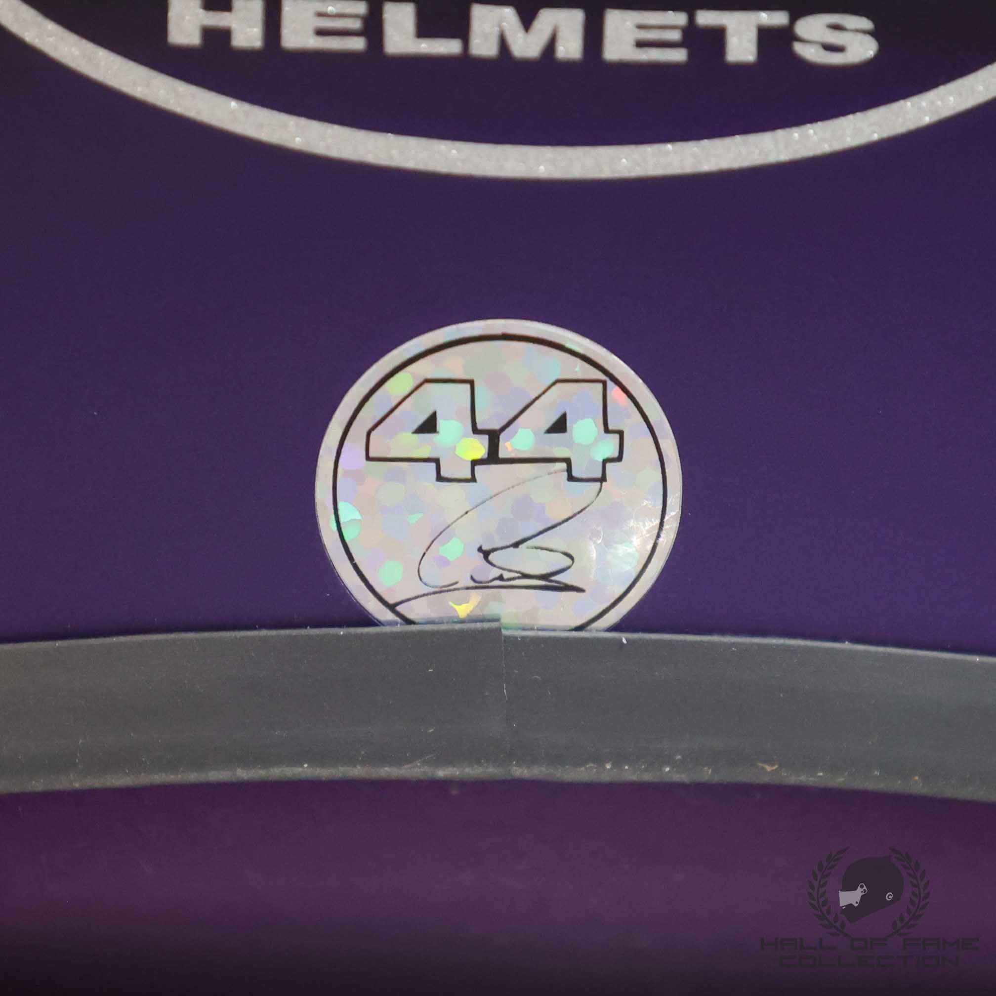 2021 Lewis Hamilton Signed Qatar/Saudi Arabian GP Replica Mercedes F1 Helmet