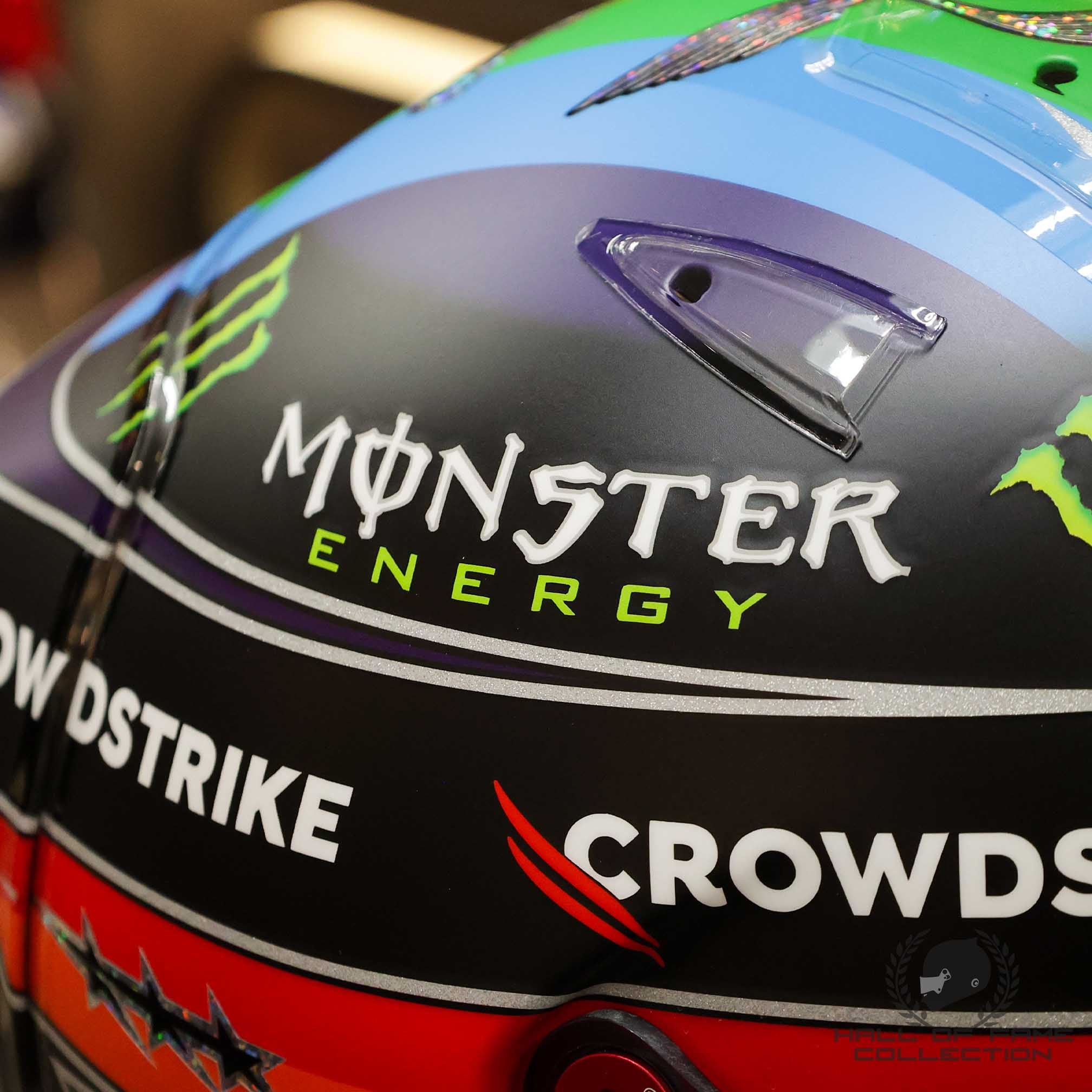 2021 Lewis Hamilton Signed Qatar/Saudi Arabian GP Replica Mercedes F1 Helmet