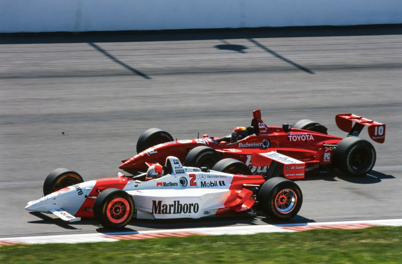 1999 Richie Hearn Signed Race Used John Della Penna Motorsports IndyCar Visor