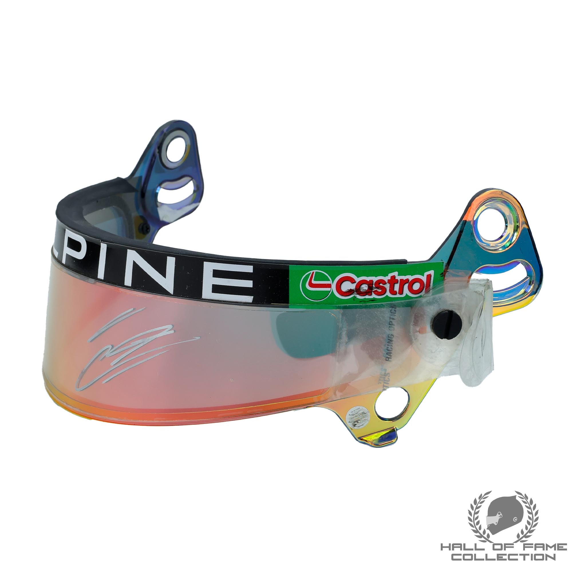 2024 Esteban Ocon Signed Used BWT Alpine F1 Visor