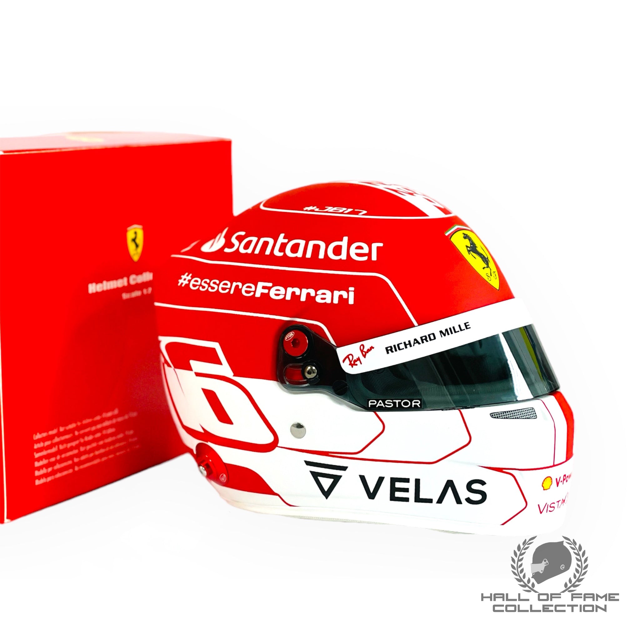 2022 Charles Leclerc 1/2 Scale Bell Monaco GP Scuderia Ferrari F1 Helmet