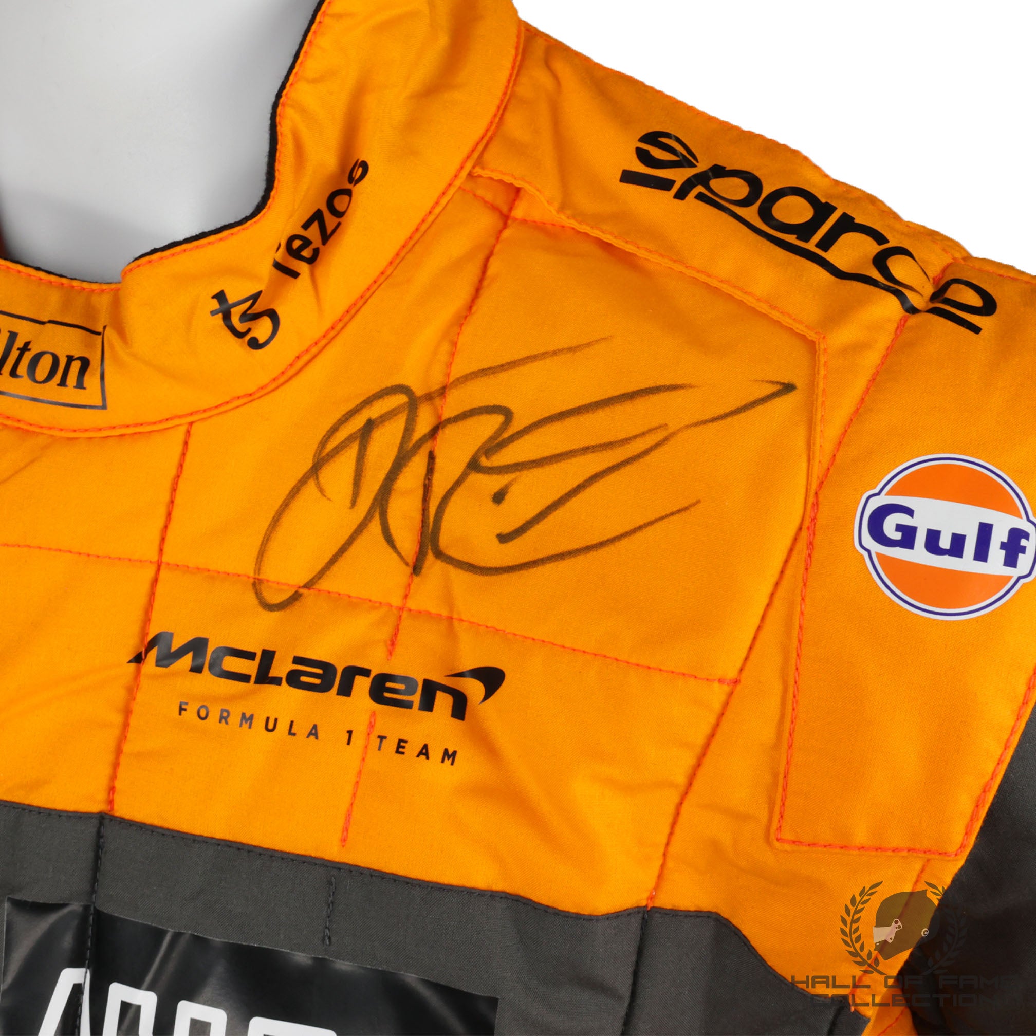 2022 Daniel Ricciardo Signed Official Promo McLaren F1 Suit