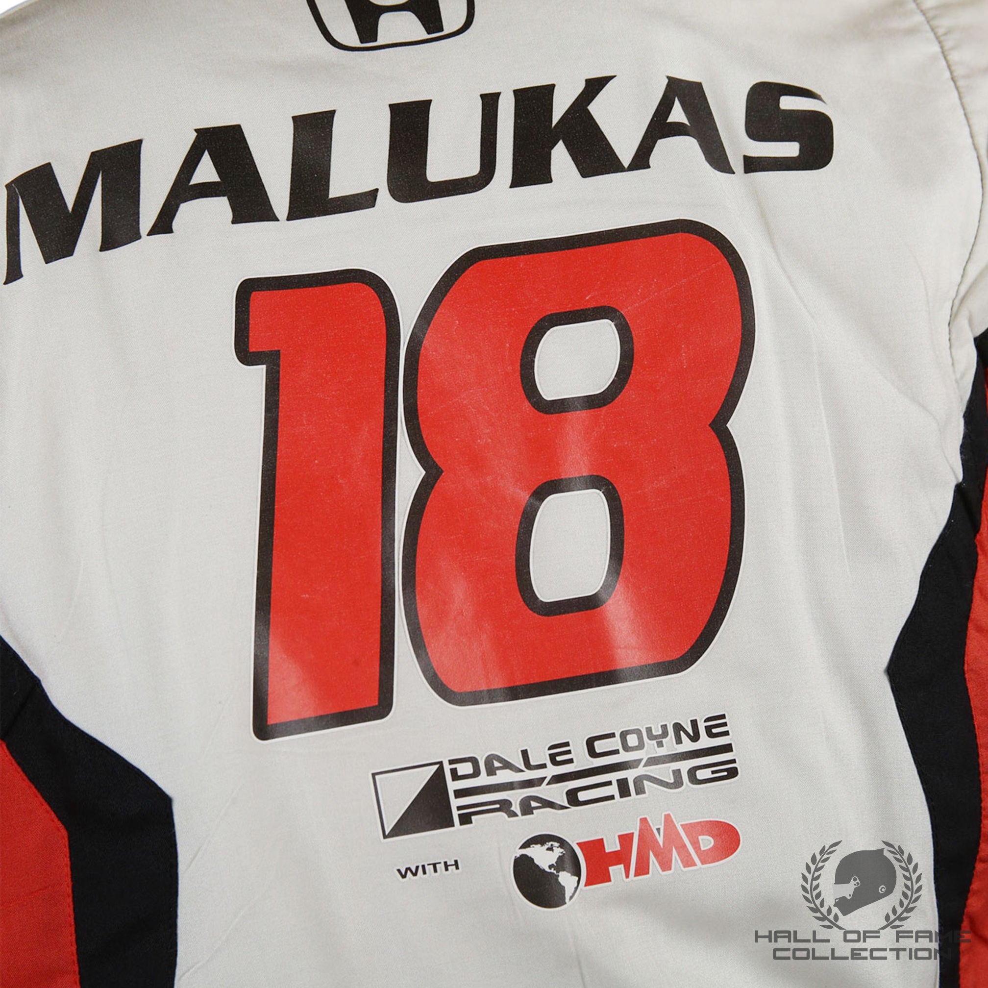 2022 David Malukas Signed Race Used Dale Coyne Rookie IndyCar Suit