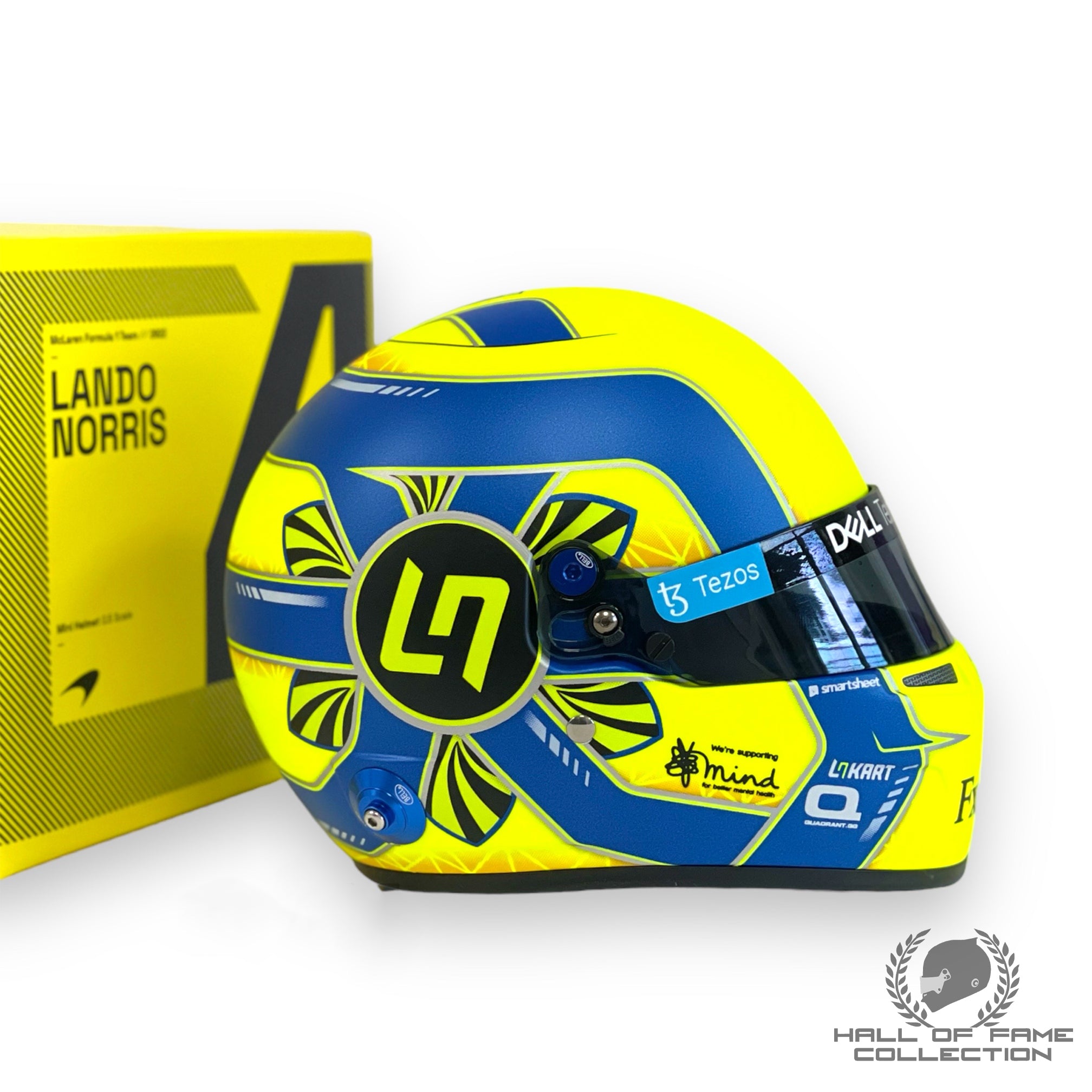 2022 Lando Norris 1/2 Scale Bell McLaren F1 Helmet