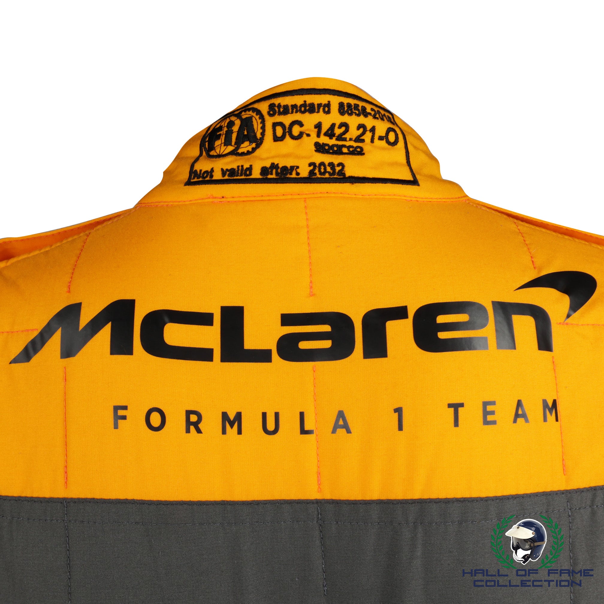 2022 Lando Norris Signed Race Used McLaren F1 Suit