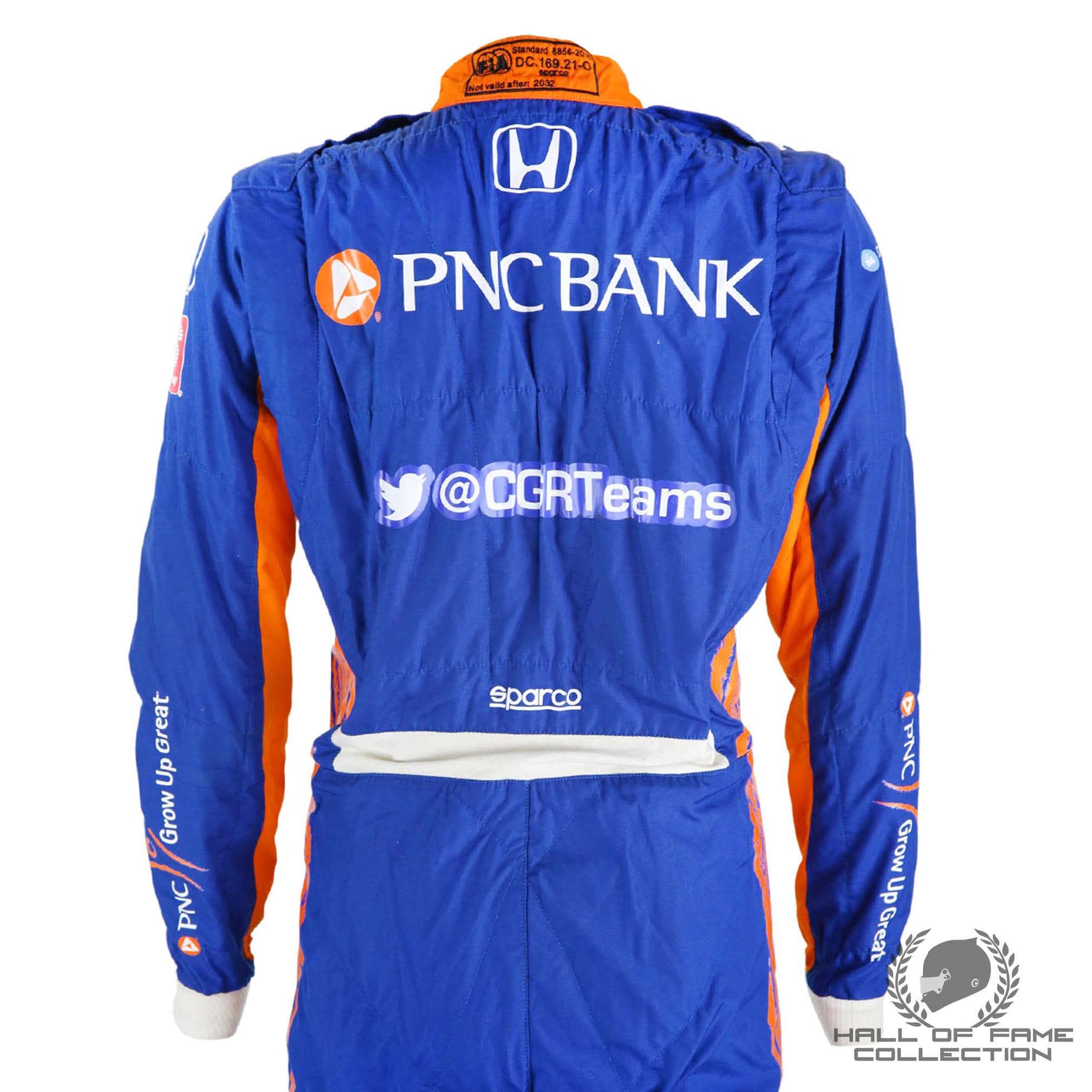 2022 Scott Dixon Signed Long Beach Race Used PNC Ganassi IndyCar Suit