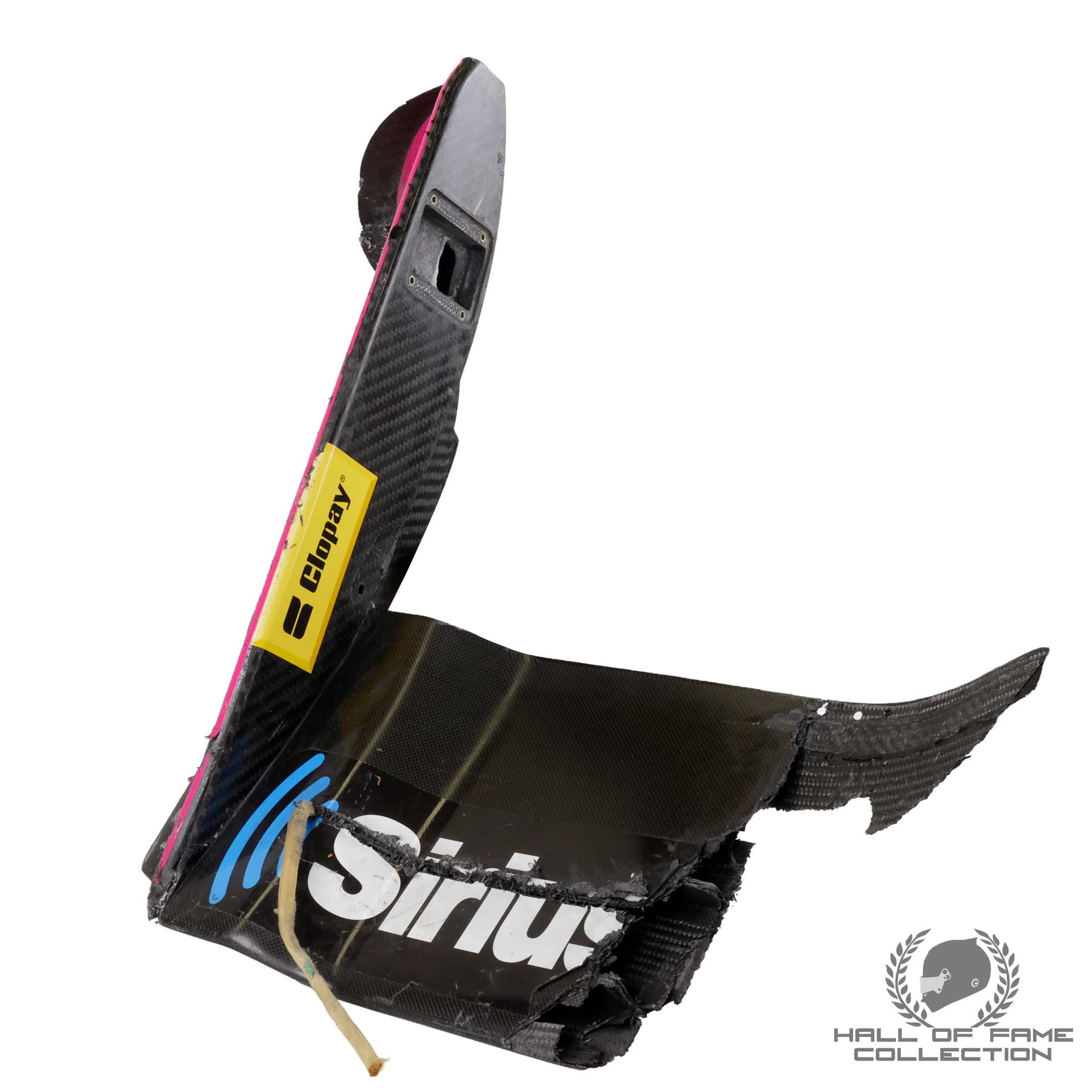 2023 Helio Castroneves Used Meyer Shank Racing IndyCar Front Wing End Plate Assembly