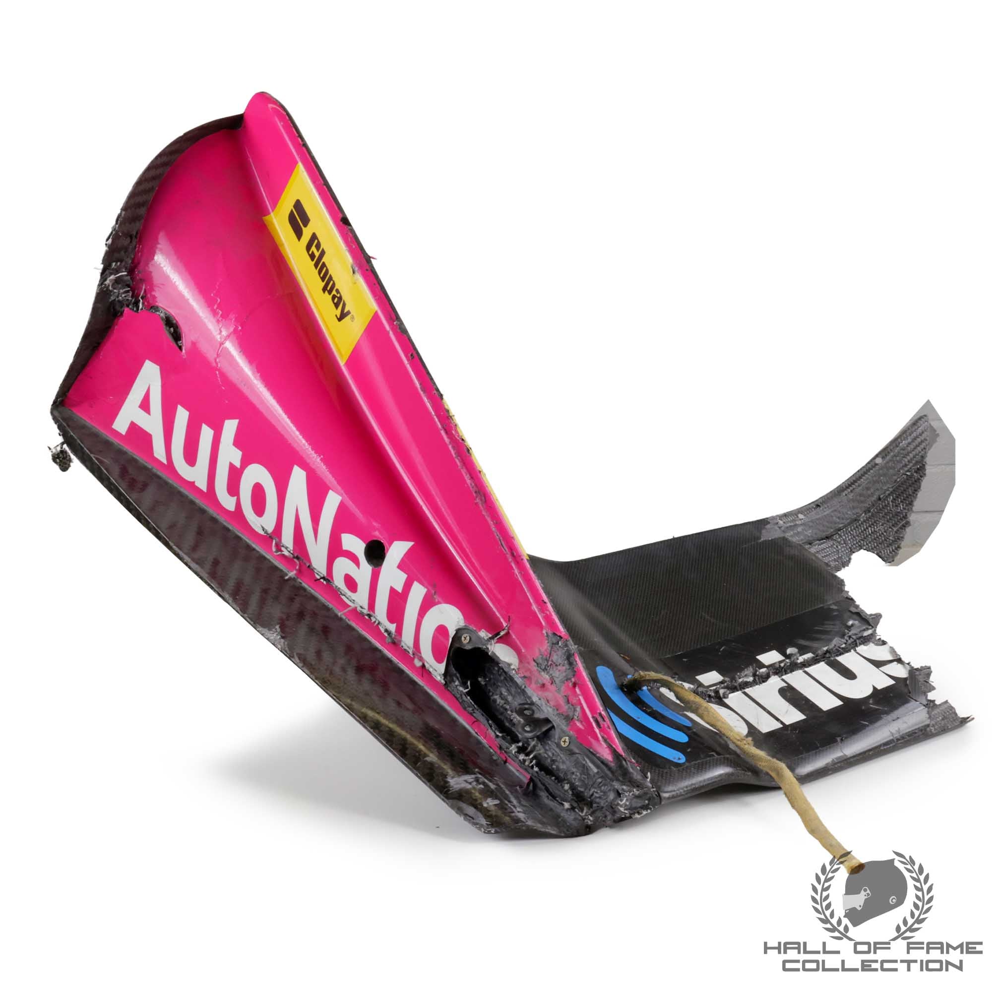 2023 Helio Castroneves Used Meyer Shank Racing IndyCar Front Wing End Plate Assembly