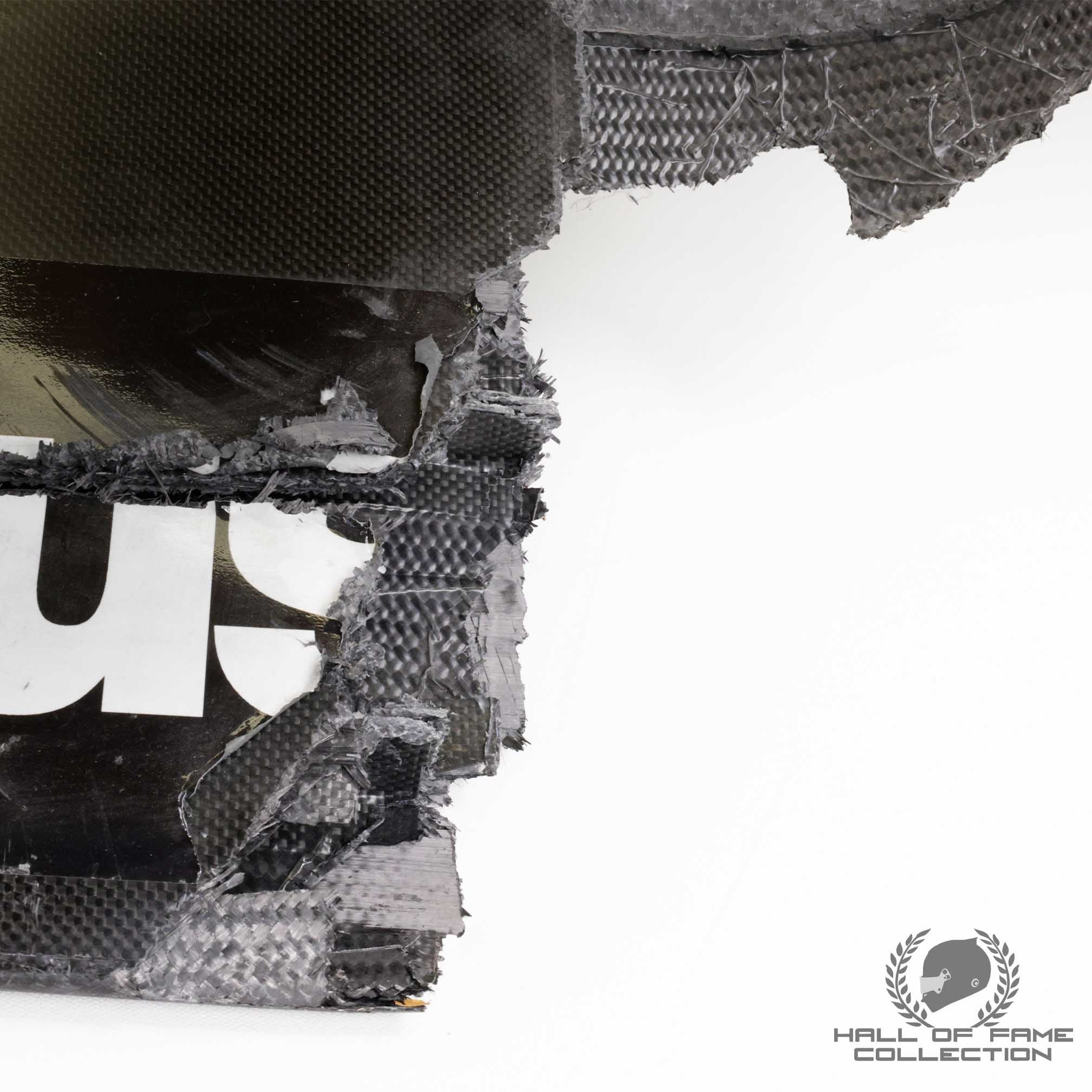 2023 Helio Castroneves Used Meyer Shank Racing IndyCar Front Wing End Plate Assembly