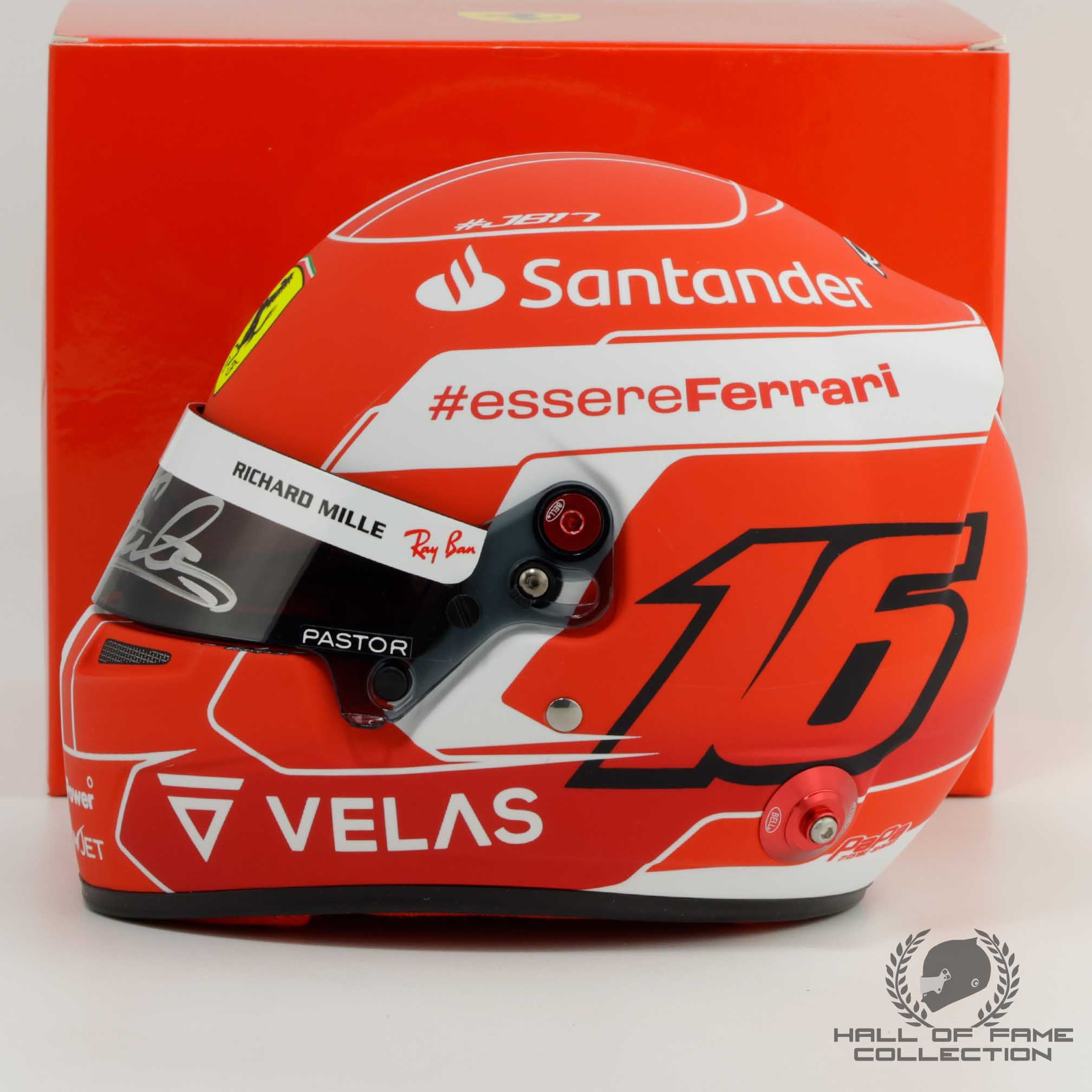 2022 Charles Leclerc Signed Scuderia Ferrari 1:2 Scale F1 Helmet