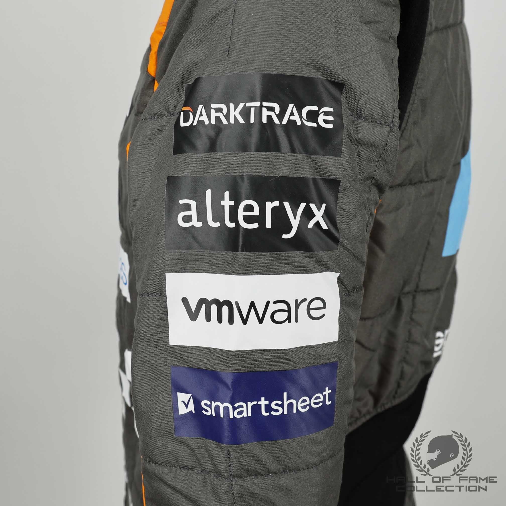 2023 Lando Norris Signed McLaren Original Worn F1 Suit - Charity Auction