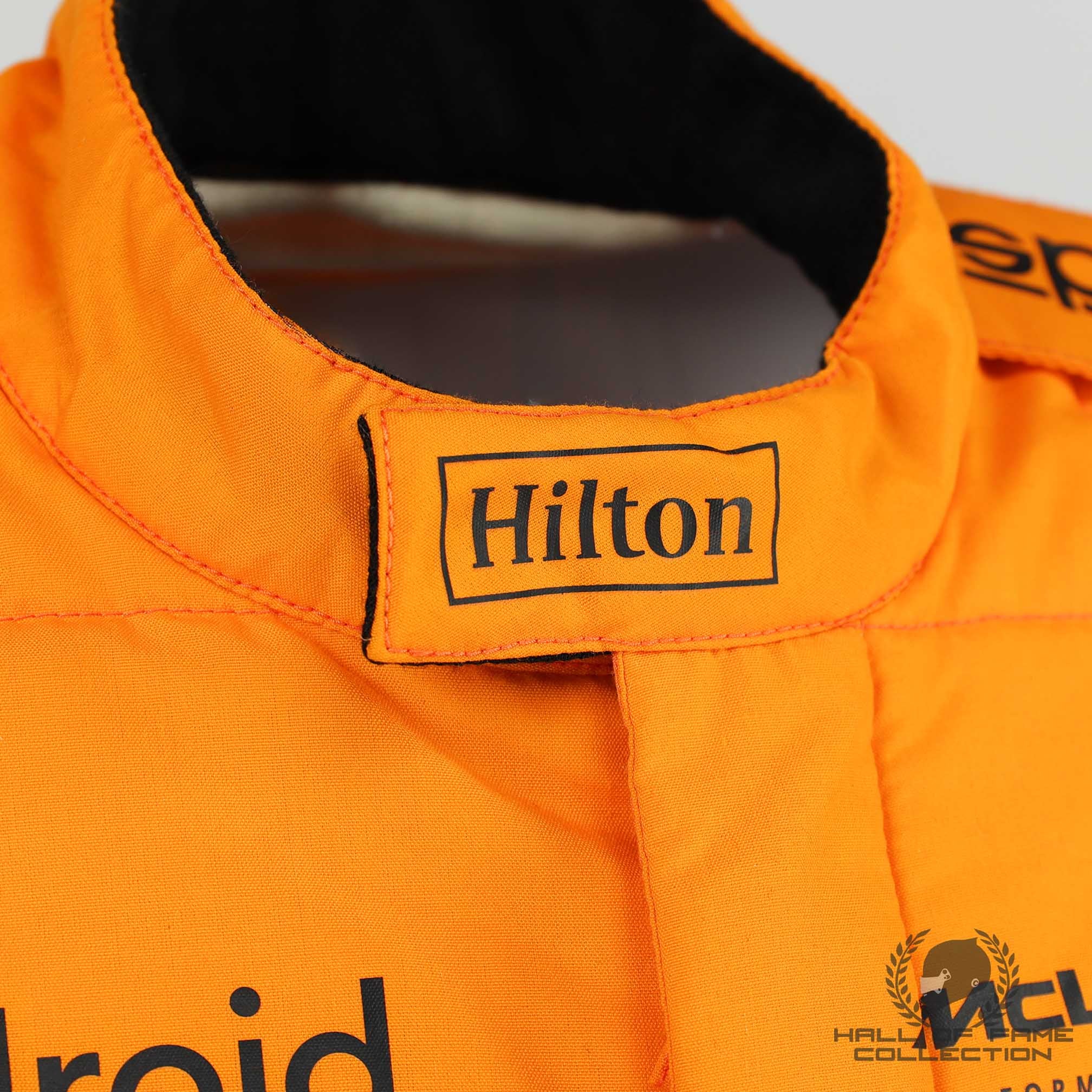 2023 Lando Norris Signed McLaren Original Worn F1 Suit - Charity Auction