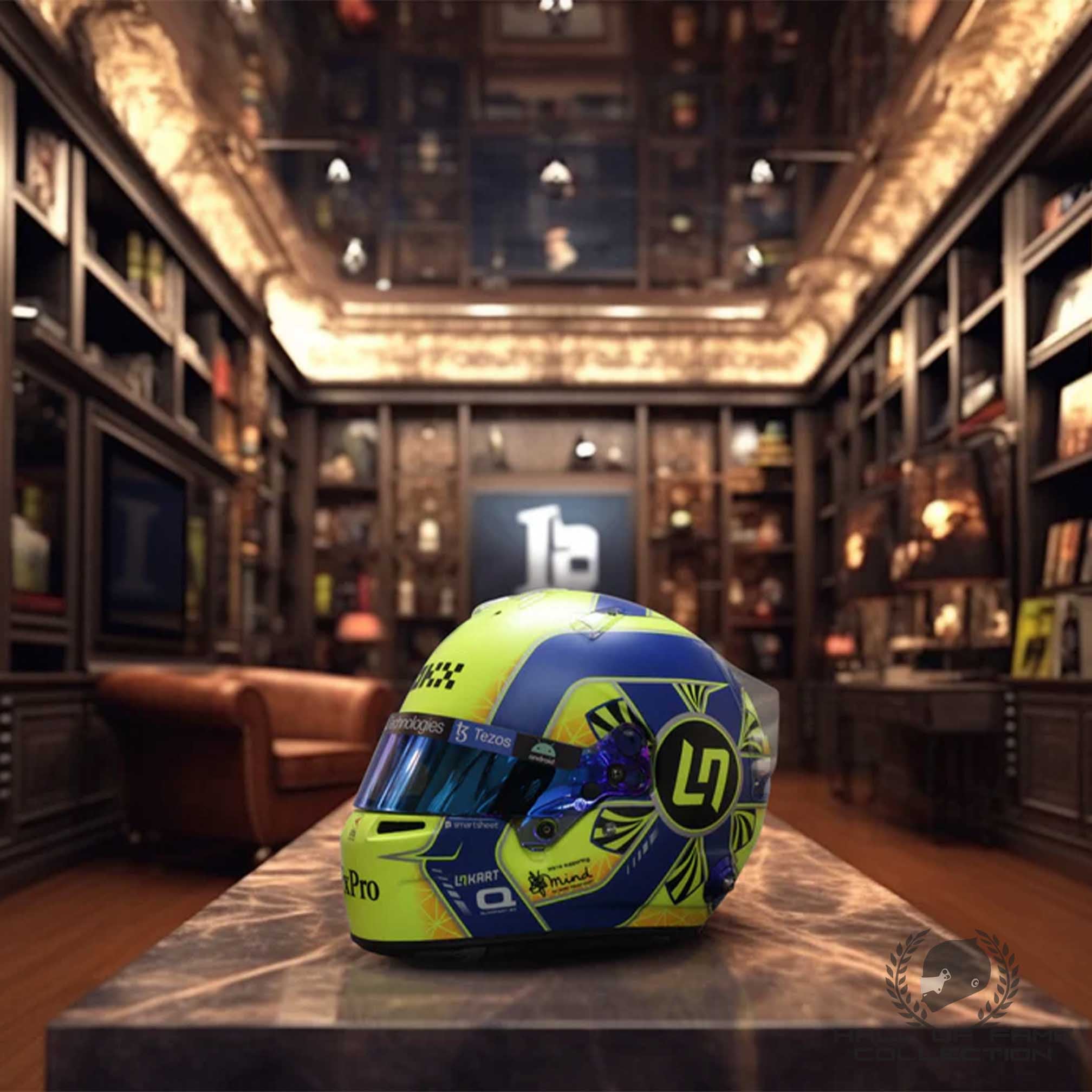 2022 Lando Norris Signed Official Promo McLaren F1 Helmet