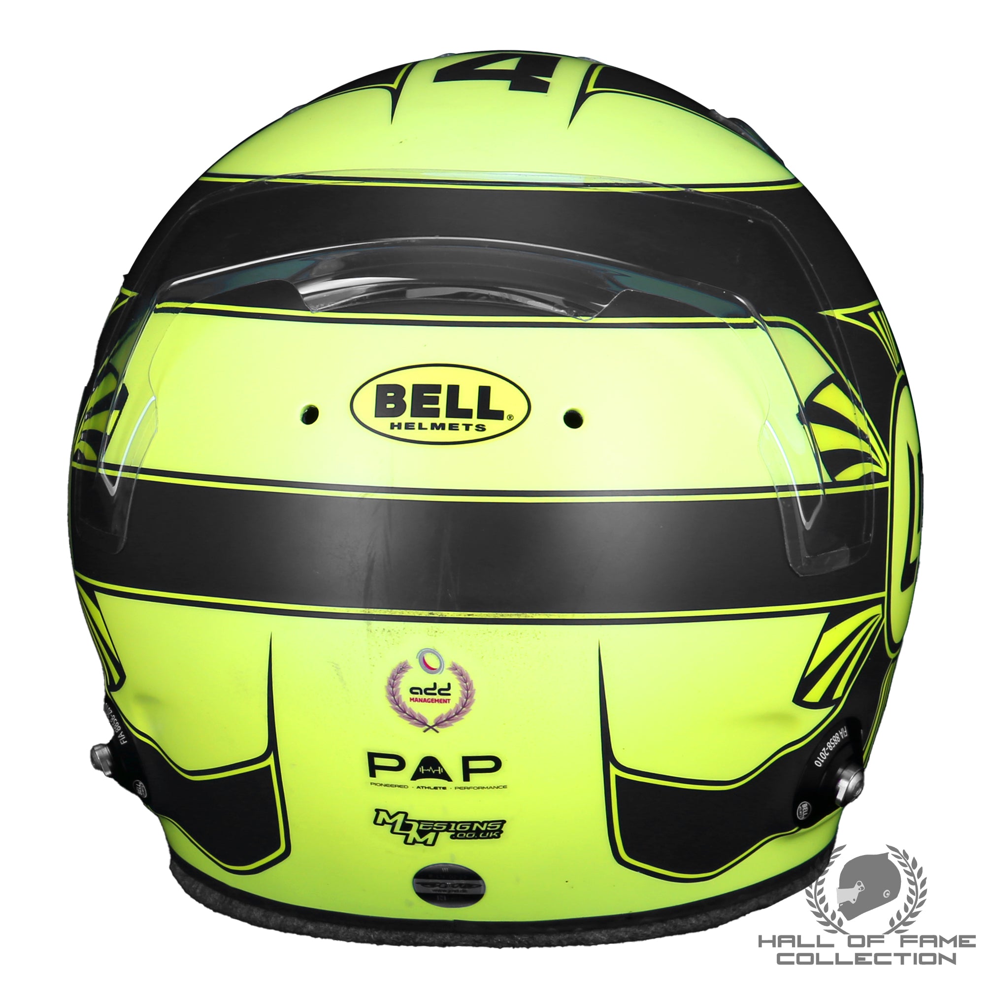 2023 Lando Norris Signed Original Used McLaren F1 Helmet