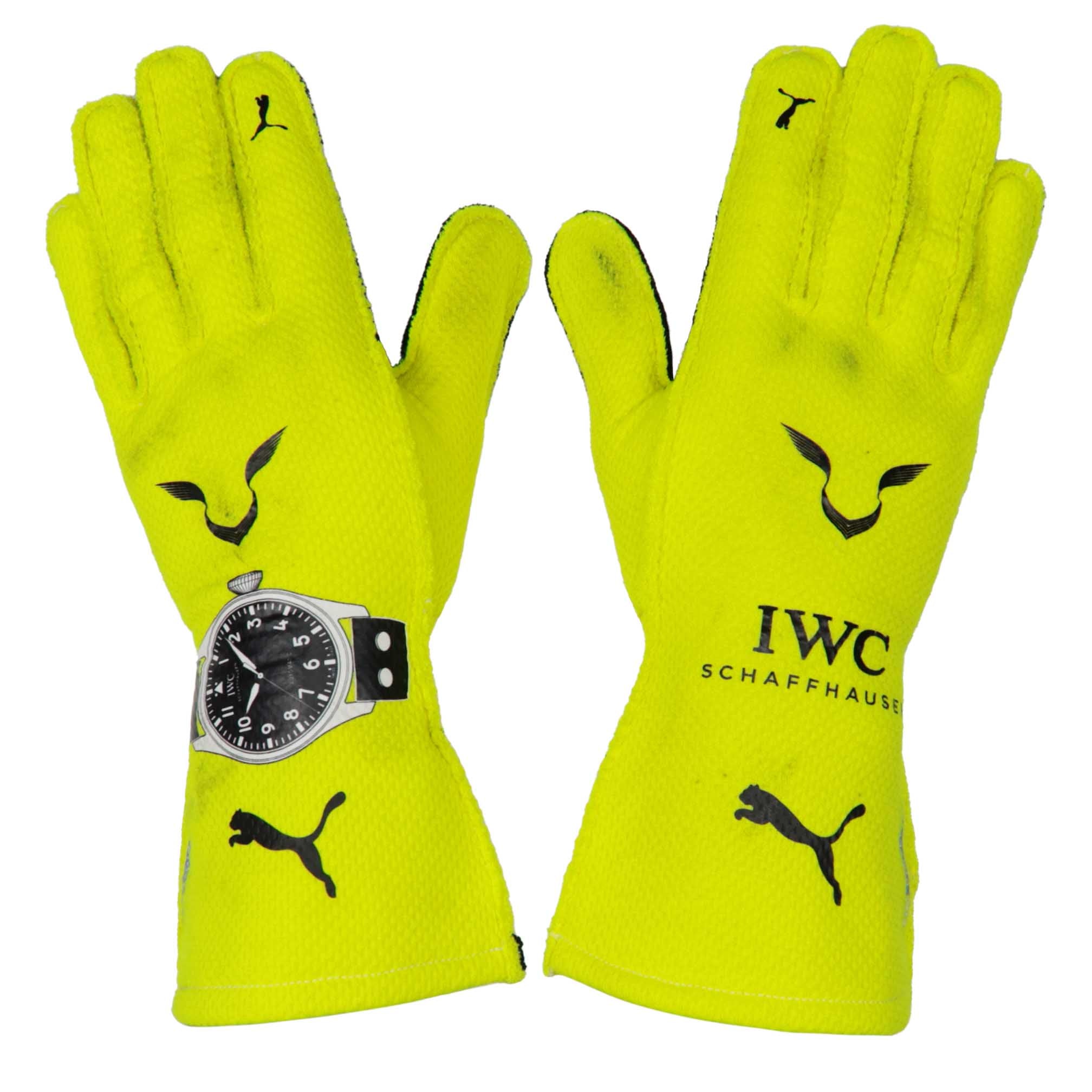 2023 Lewis Hamilton Race Used Merc F1 Gloves