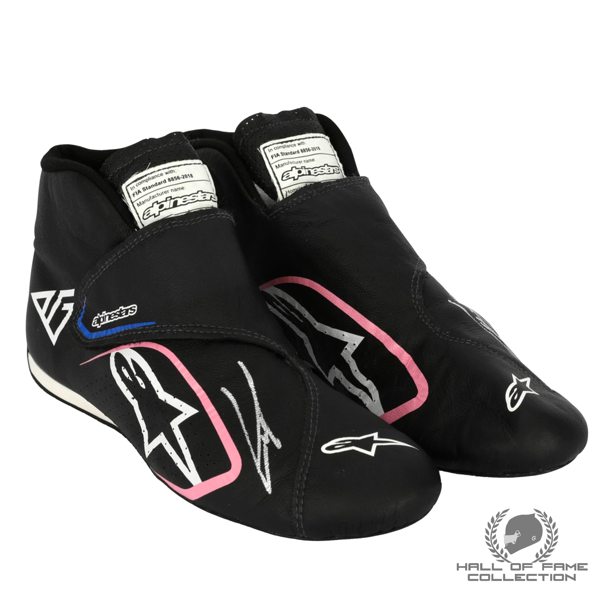 2023 Pierre Gasly Signed 3rd Place Dutch GP Race Used Alpine F1 Boots