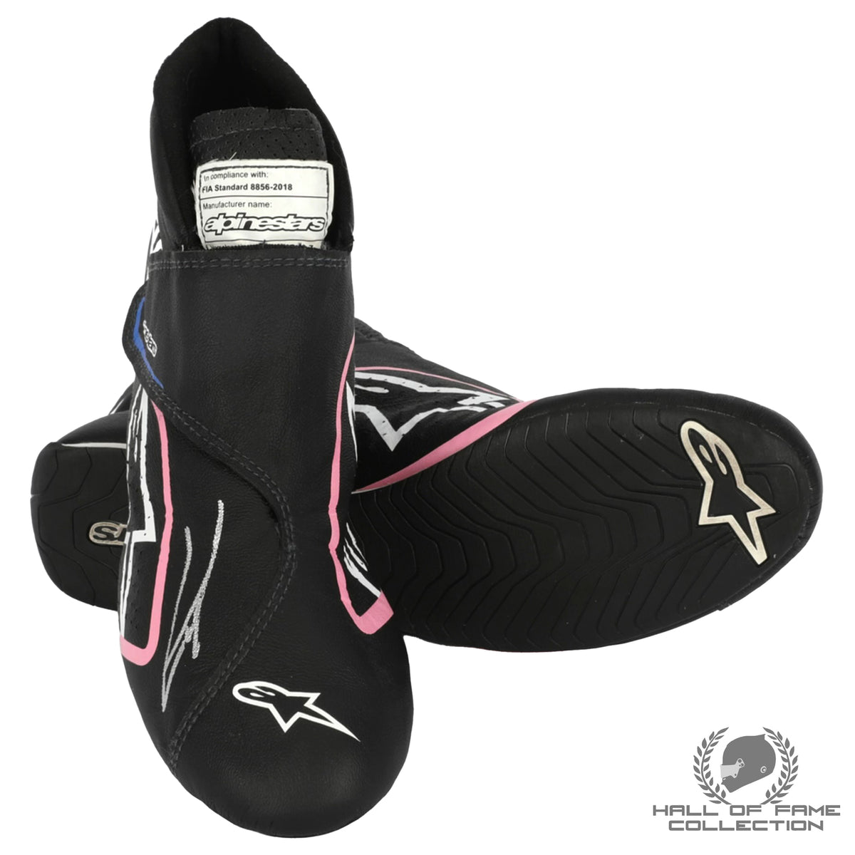 2023 Pierre Gasly Signed 3rd Place Dutch GP Race Used Alpine F1 Boots