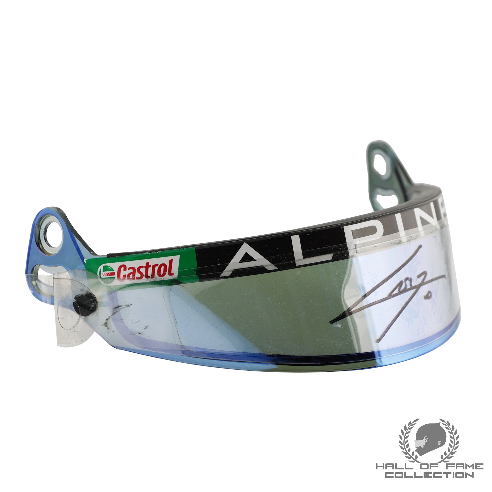 2023 Pierre Gasly Signed Race Used Alpine F1 Visor