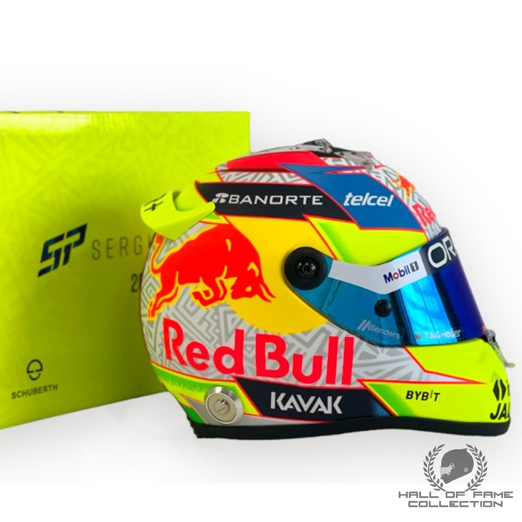 2023 Sergio Perez 1:2 Scale Schuberth Red Bull Racing F1 Helmet
