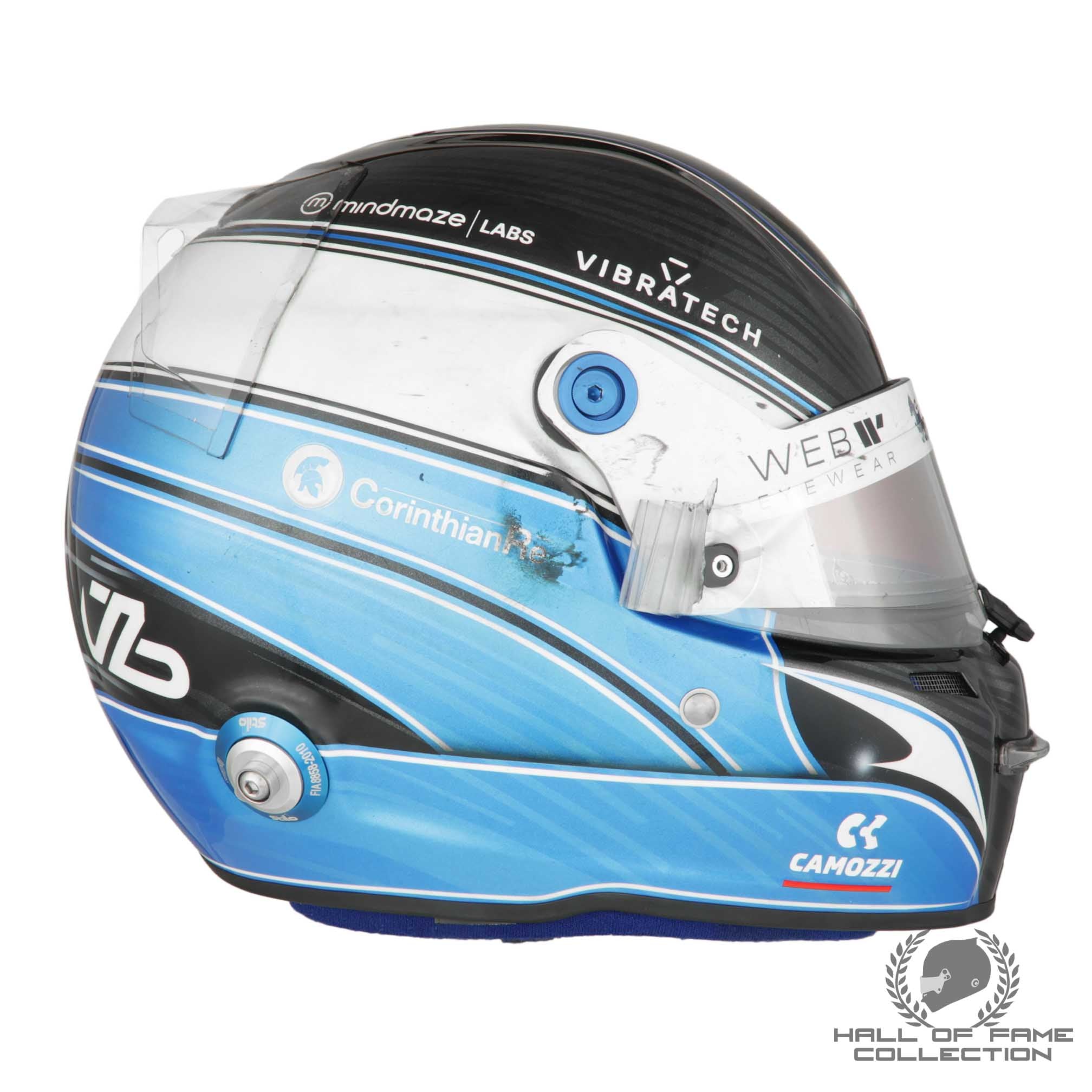 2023 Valtteri Bottas Signed Race Used Alfa Romeo F1 Helmet