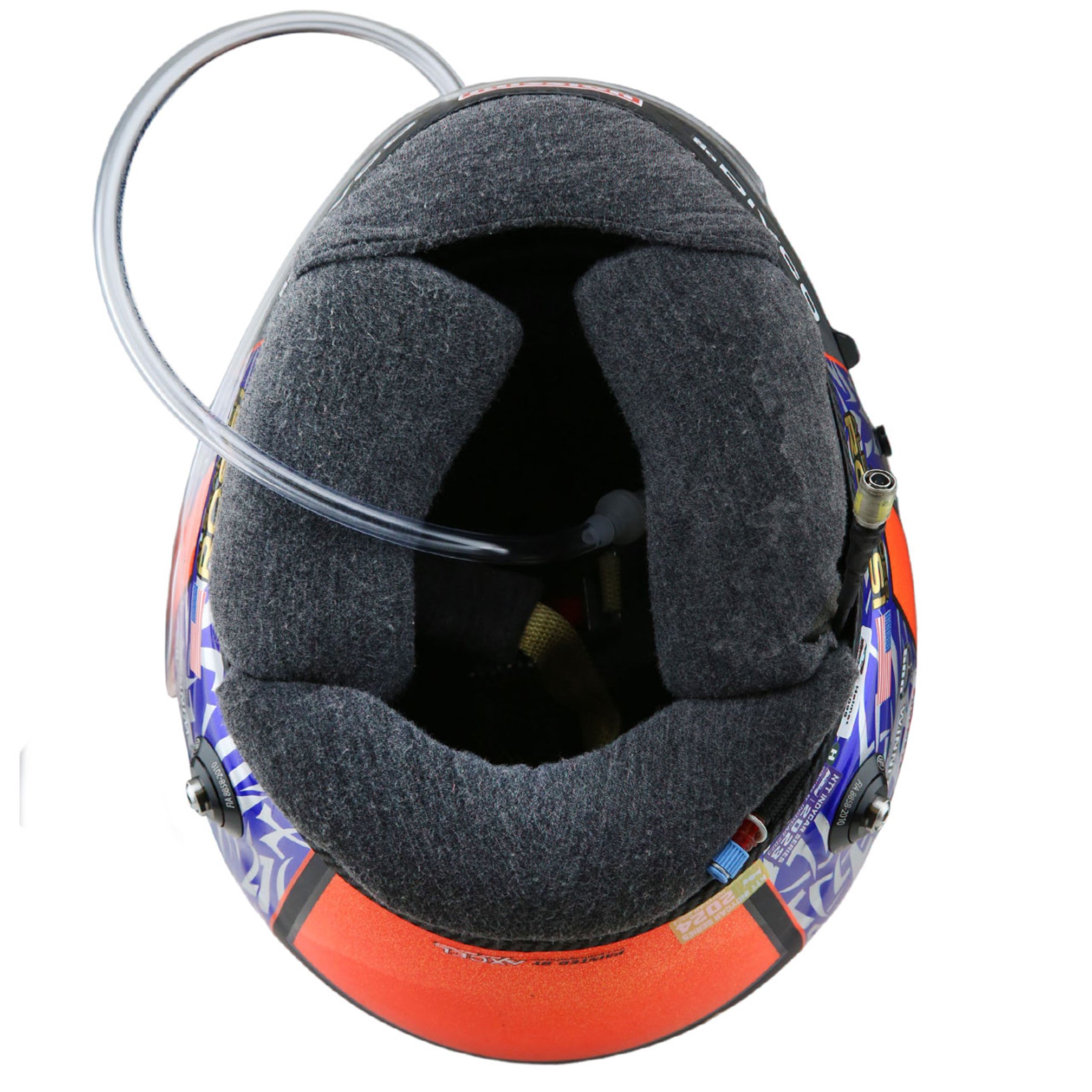 2023 Alexander Rossi Signed Race Used McLaren IndyCar Helmet