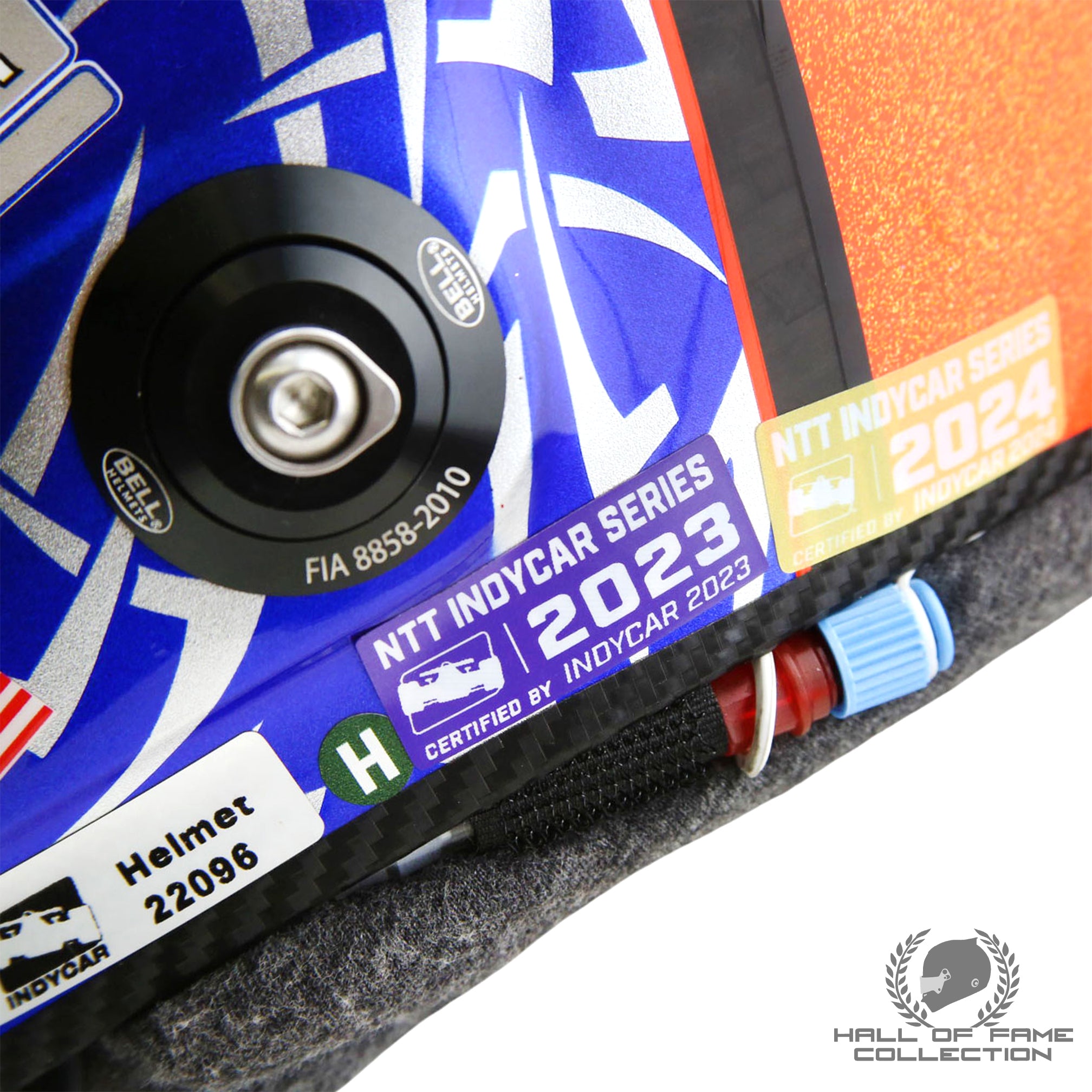 2023 Alexander Rossi Signed Race Used McLaren IndyCar Helmet