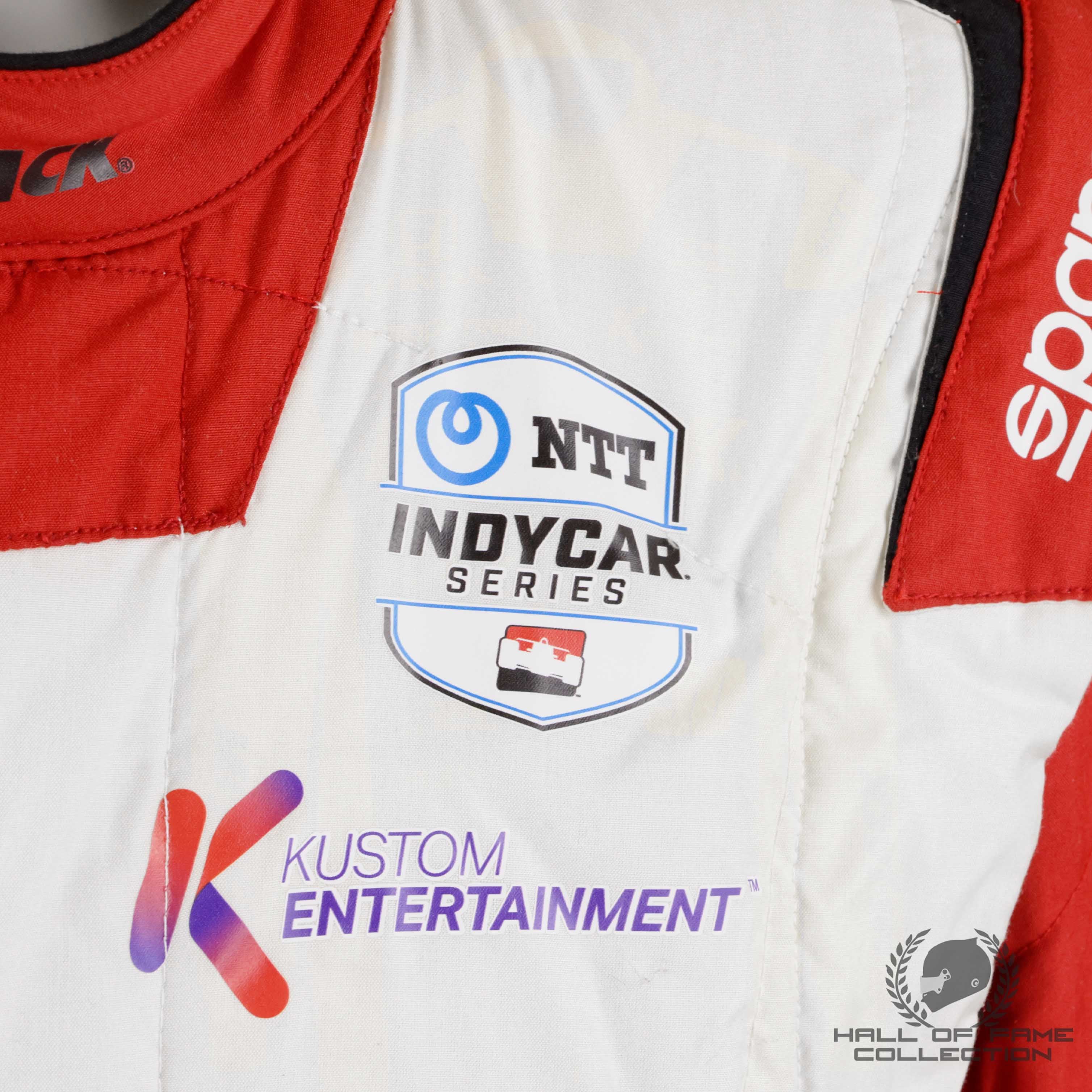 2023 Conor Daly Signed Race Used Gateway GP Rahal Letterman Lanigan Racing Indycar Suit