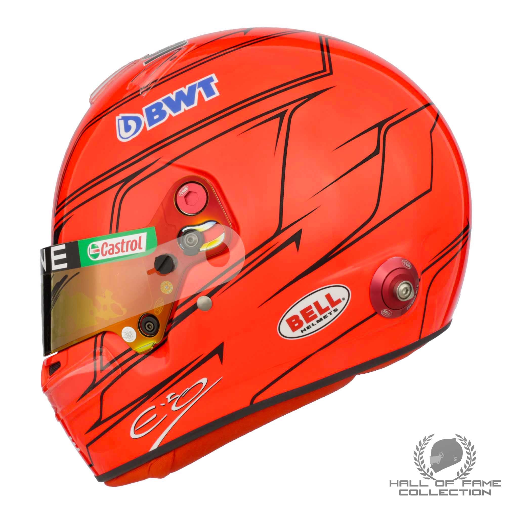 2023 Esteban Ocon Signed Monaco Grand Prix Replica Alpine F1 Helmet