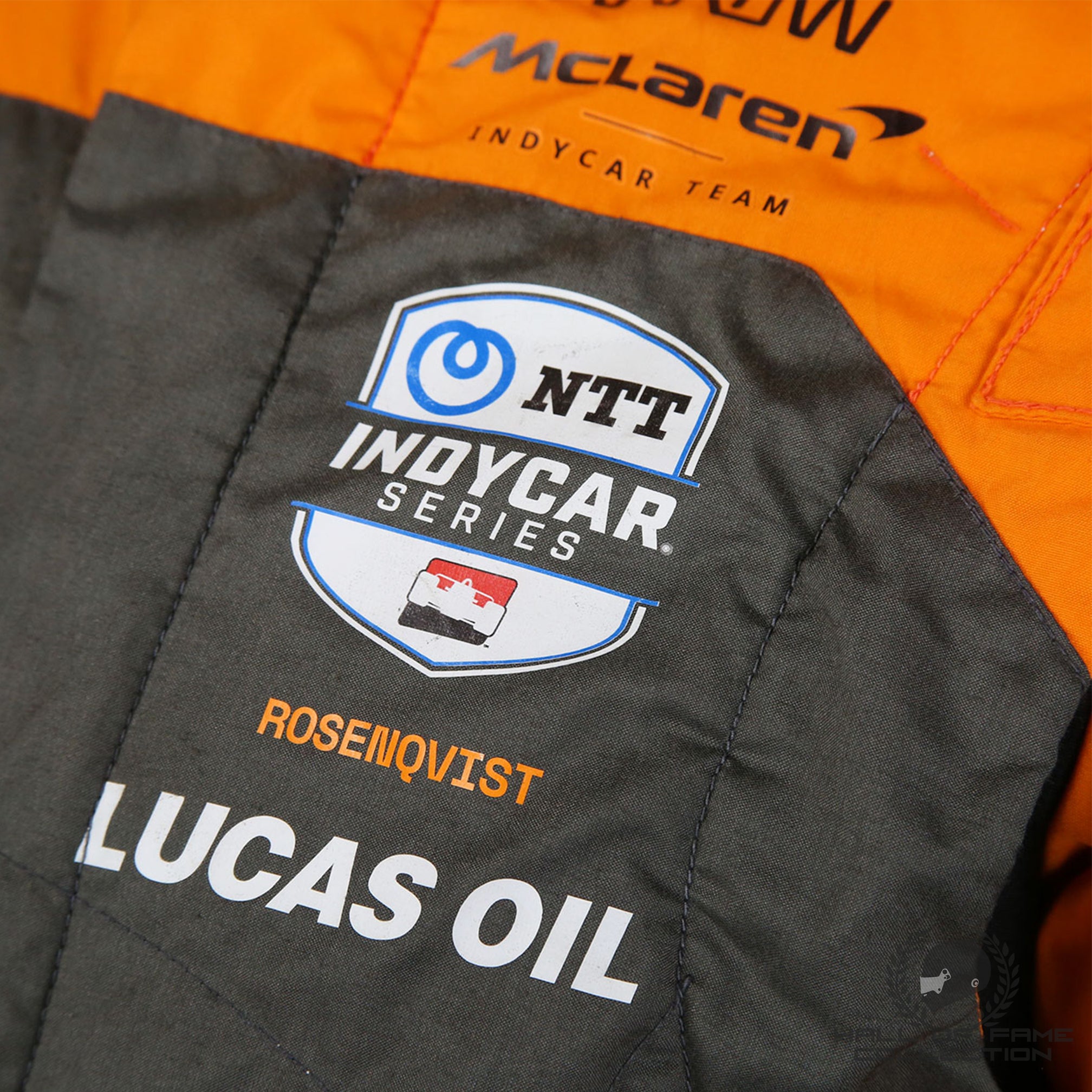 2023 Felix Rosenqvist Race Used McLaren IndyCar Suit
