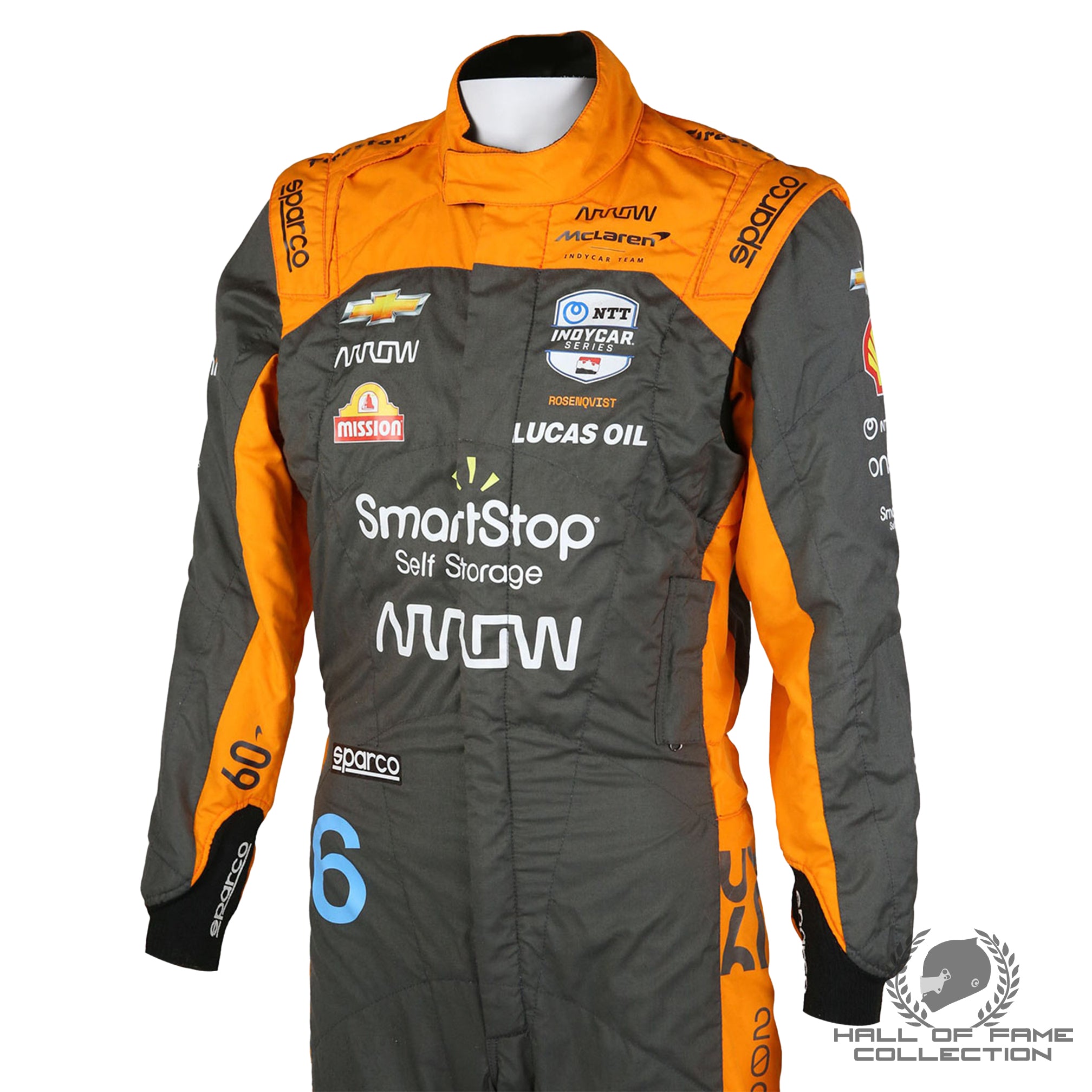 2023 Felix Rosenqvist Race Used McLaren IndyCar Suit