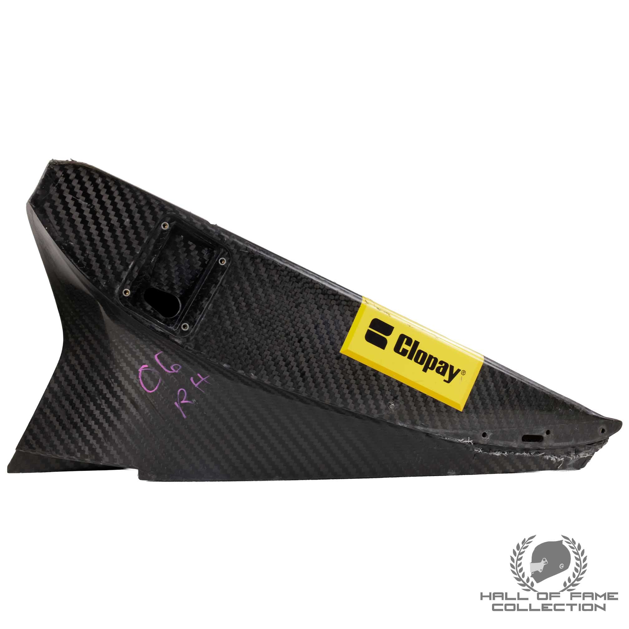 2023 Helio Castroneves Used Meyer Shank Racing IndyCar Front Wing End Plate