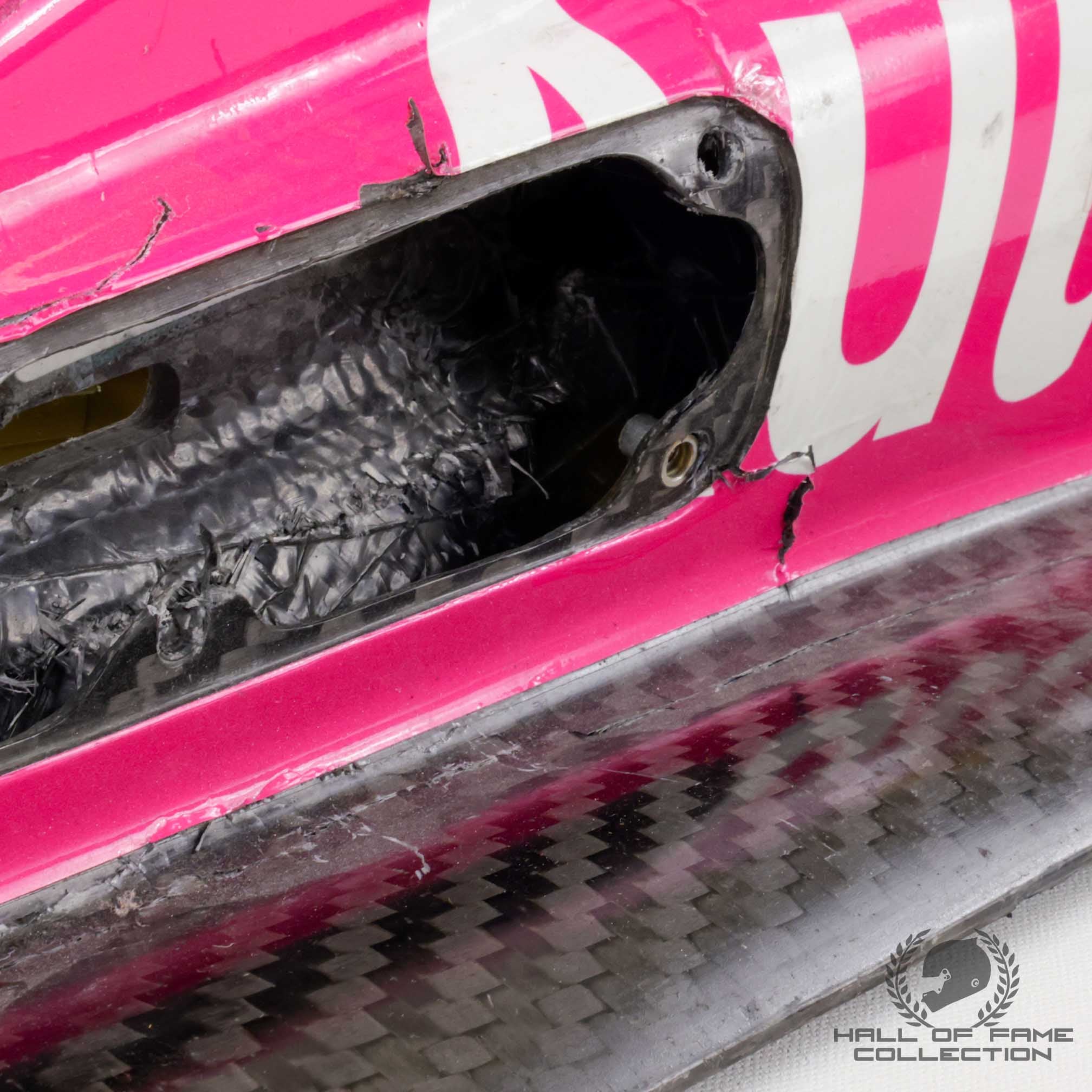 2023 Helio Castroneves Used Meyer Shank Racing IndyCar Front Wing End Plate