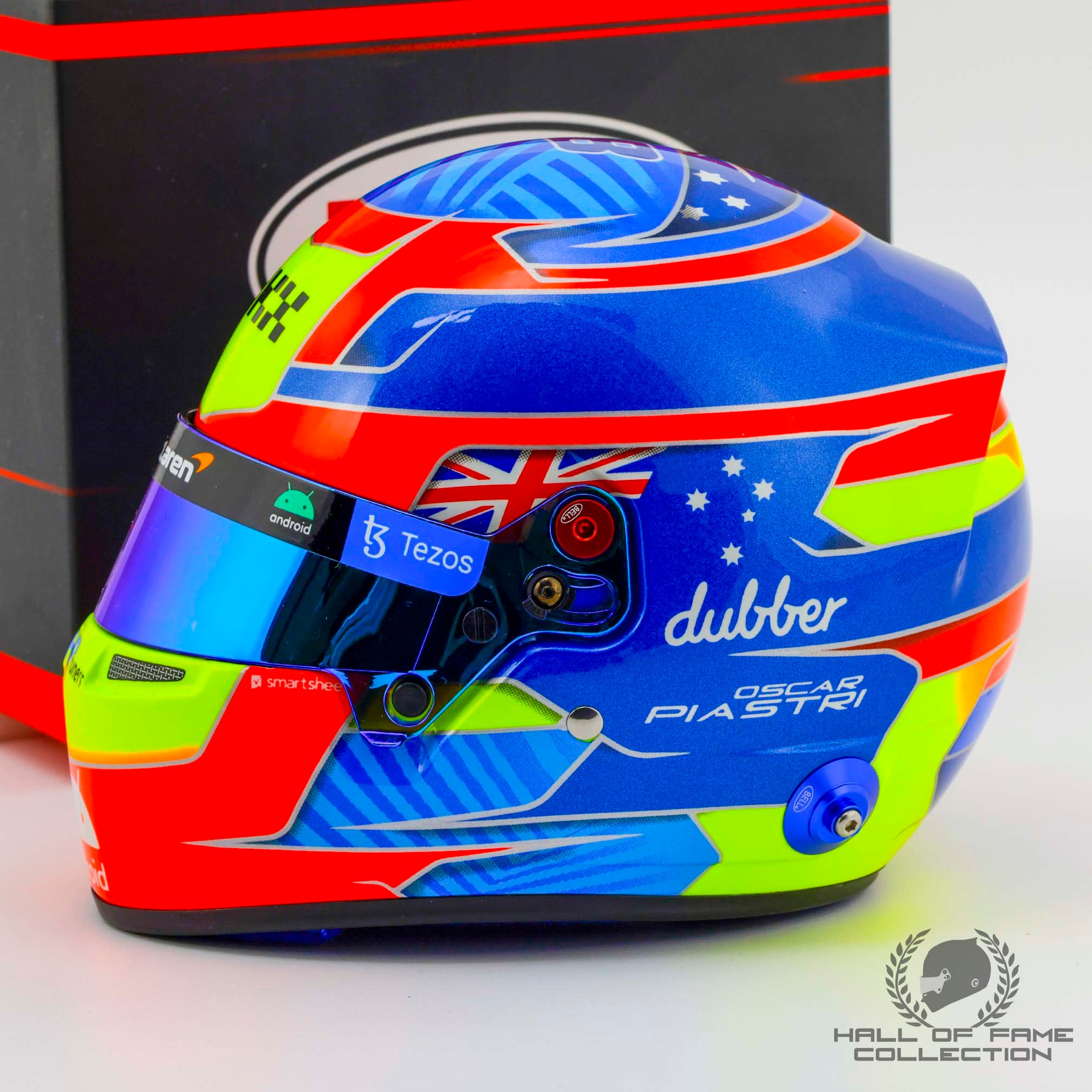 2023 Oscar Piastri 1:2 Scale Bell McLaren F1 Helmet