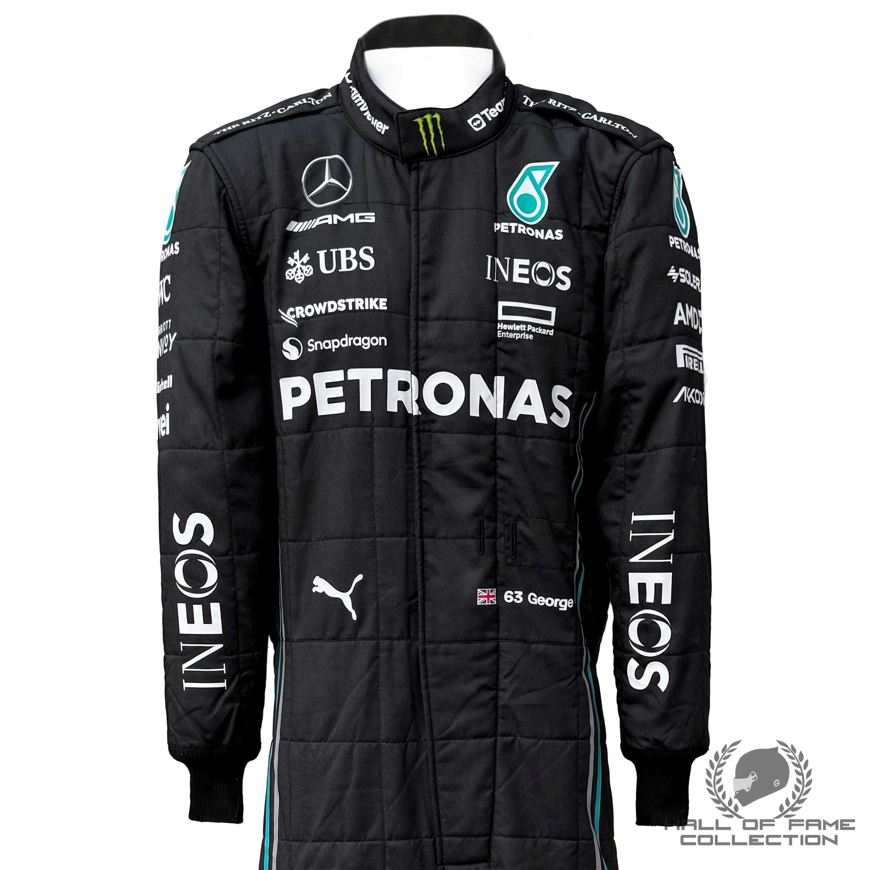 2023 George Russell Promo Mercedes AMG F1 Suit