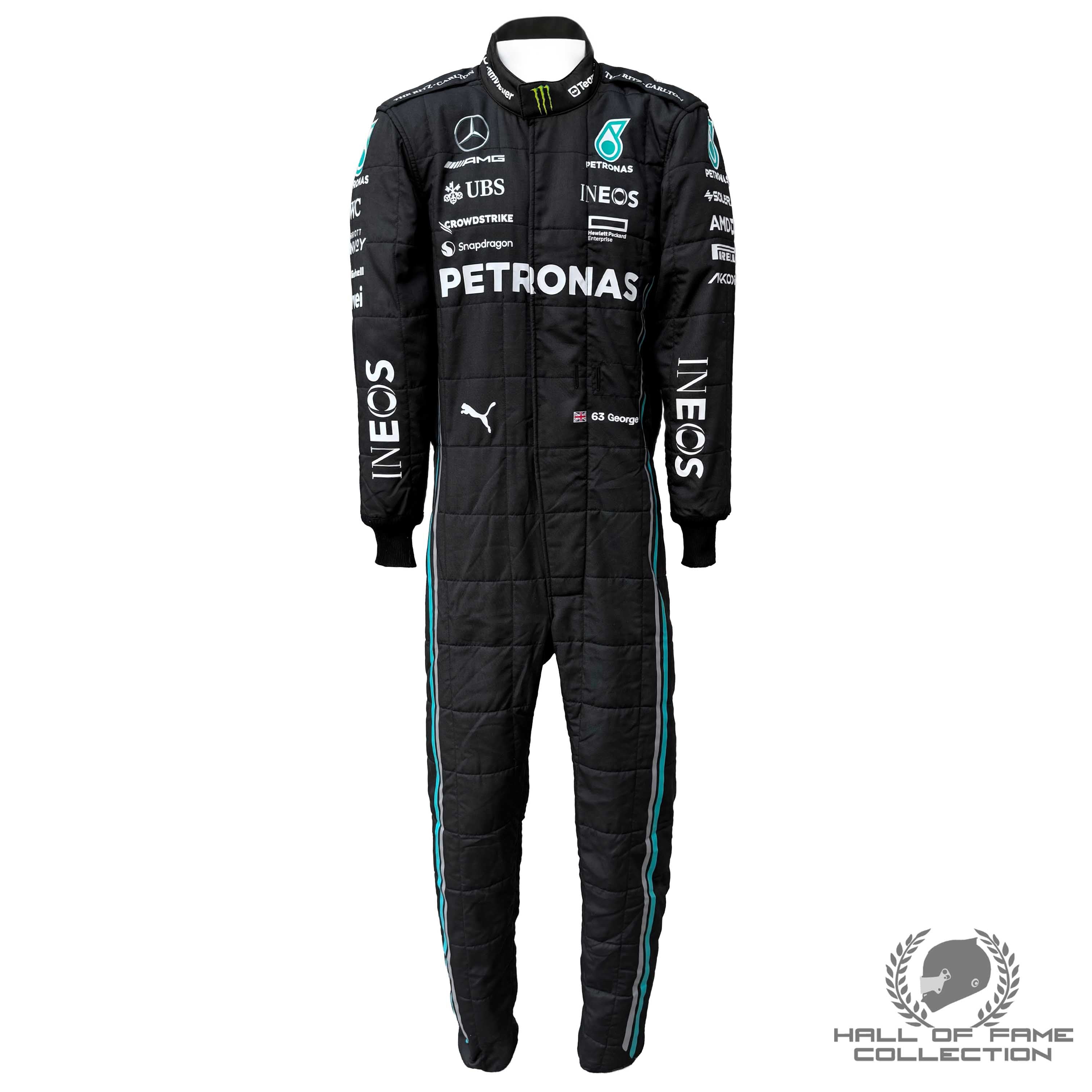 2023 George Russell Promo Mercedes AMG F1 Suit