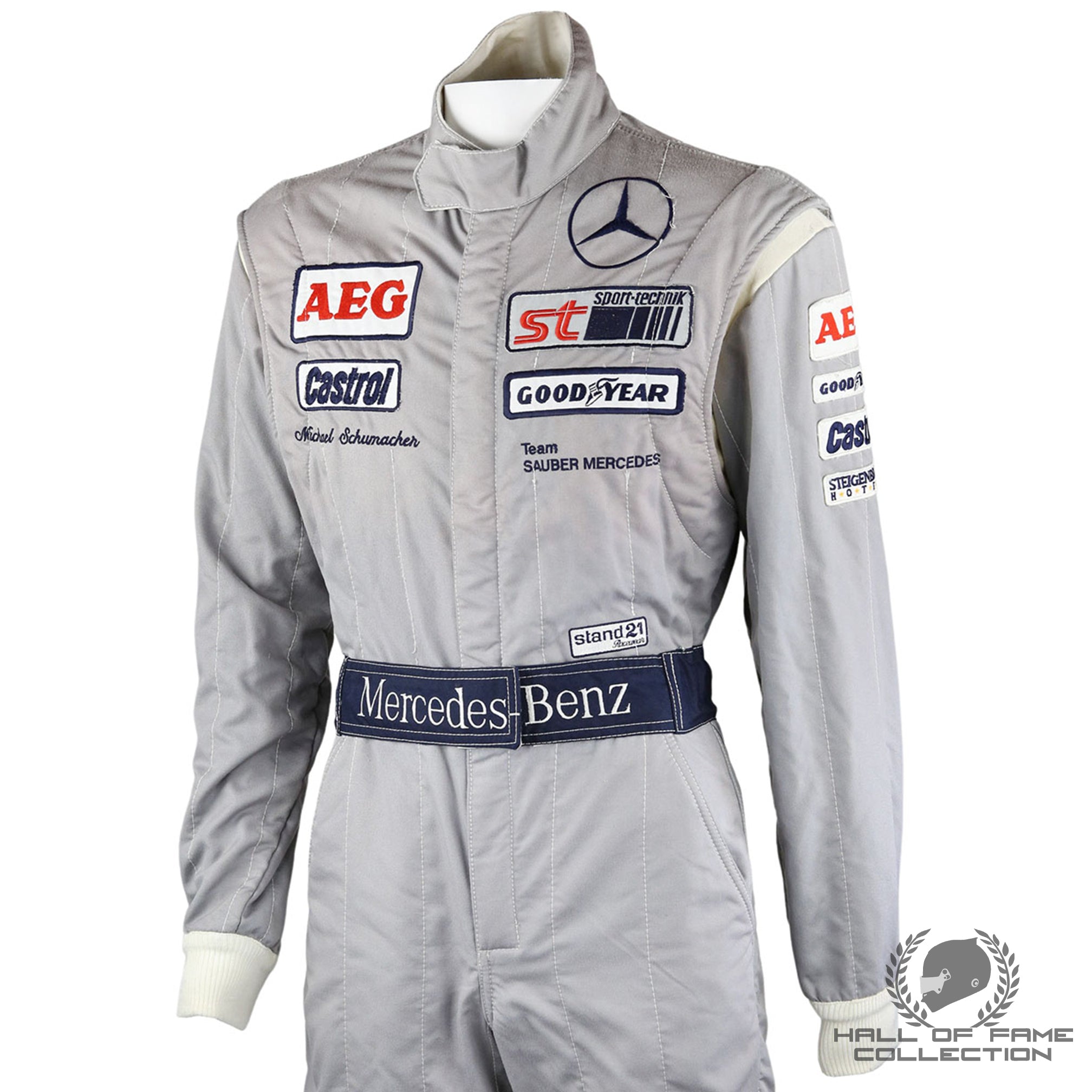 1990 Michael Schumacher Original Mercedes Benz World Sportscar Suit