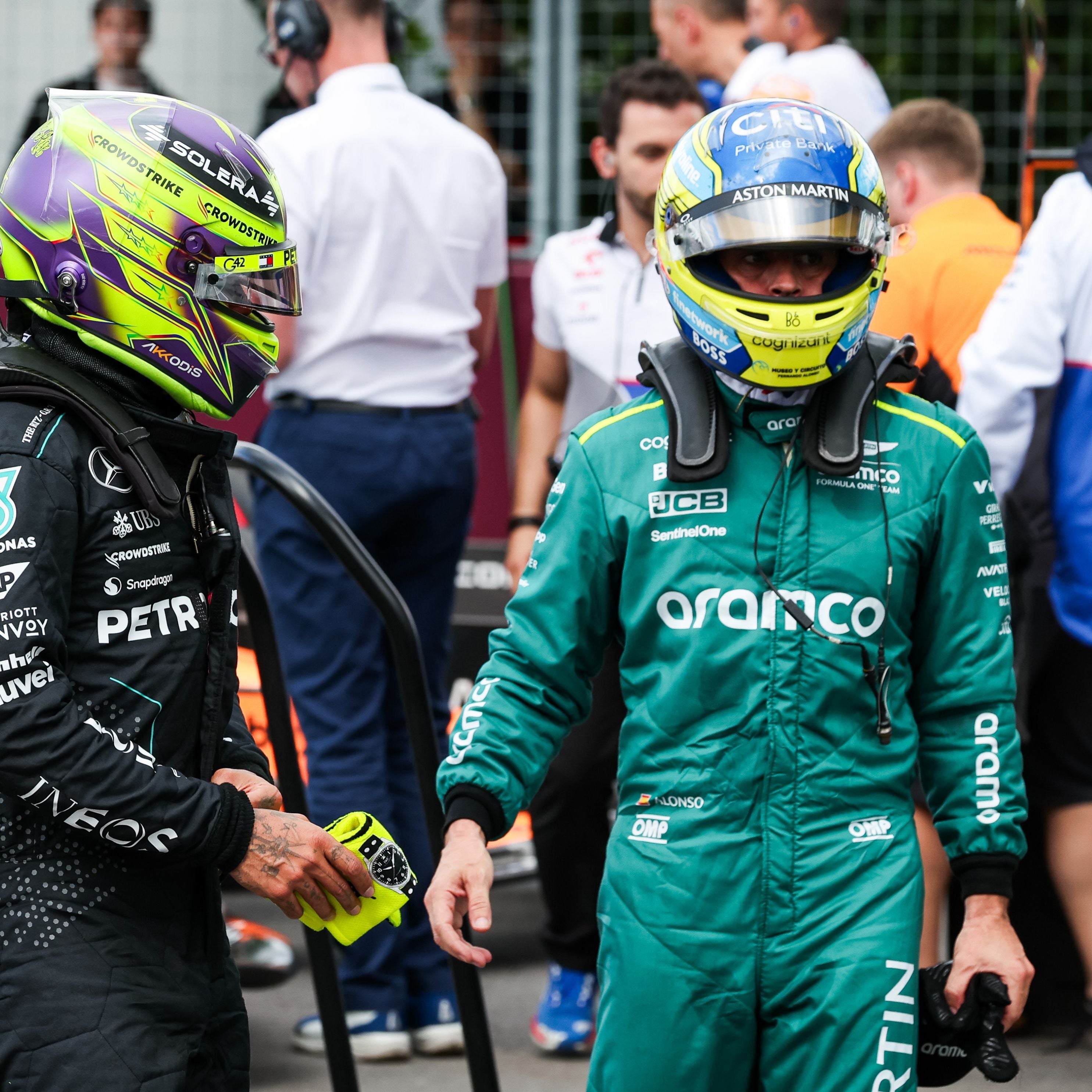 2024 Fernando Alonso Race Used Aston Martin F1 Suit