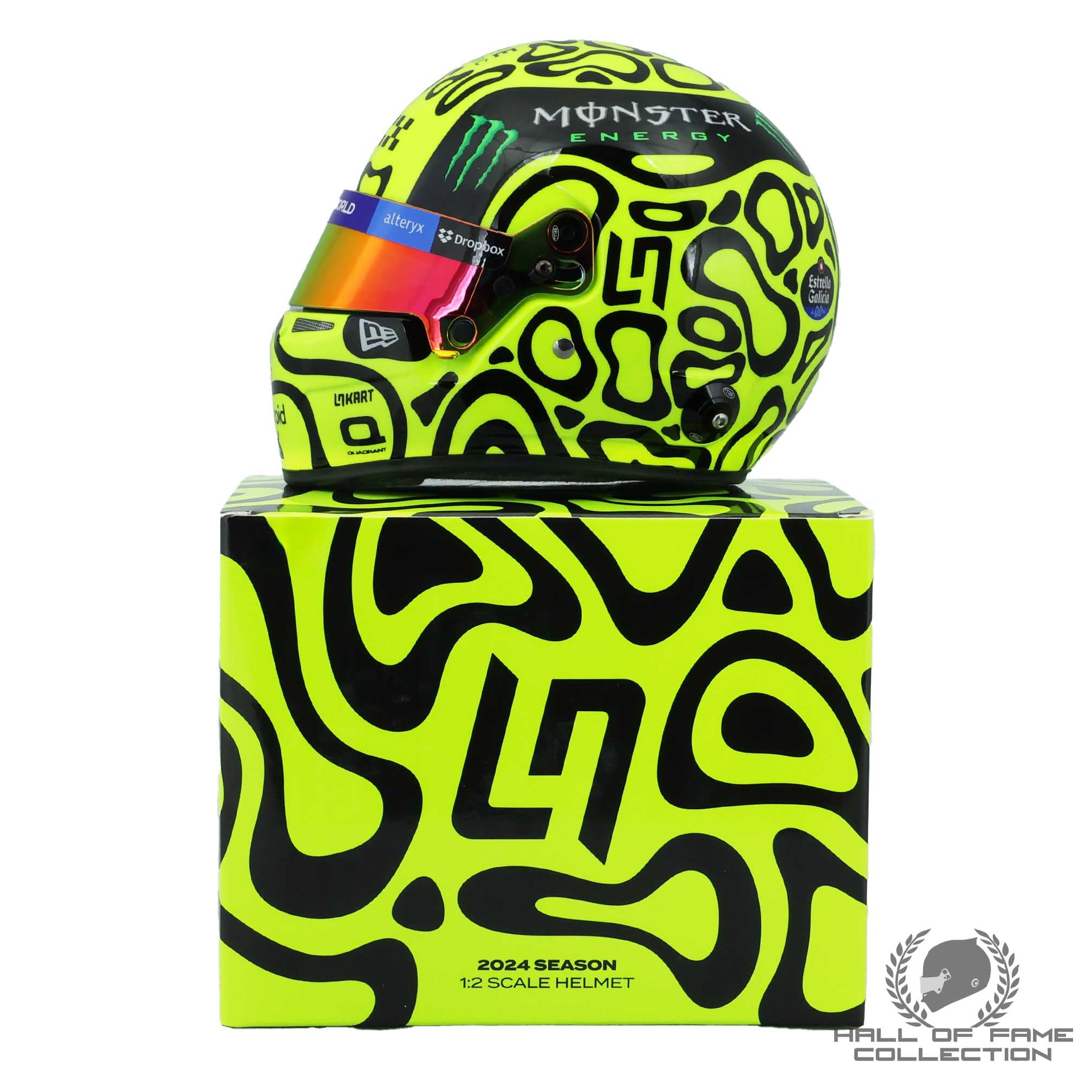 2024 Lando Norris 1:2 Scale Bell McLaren F1 Helmet