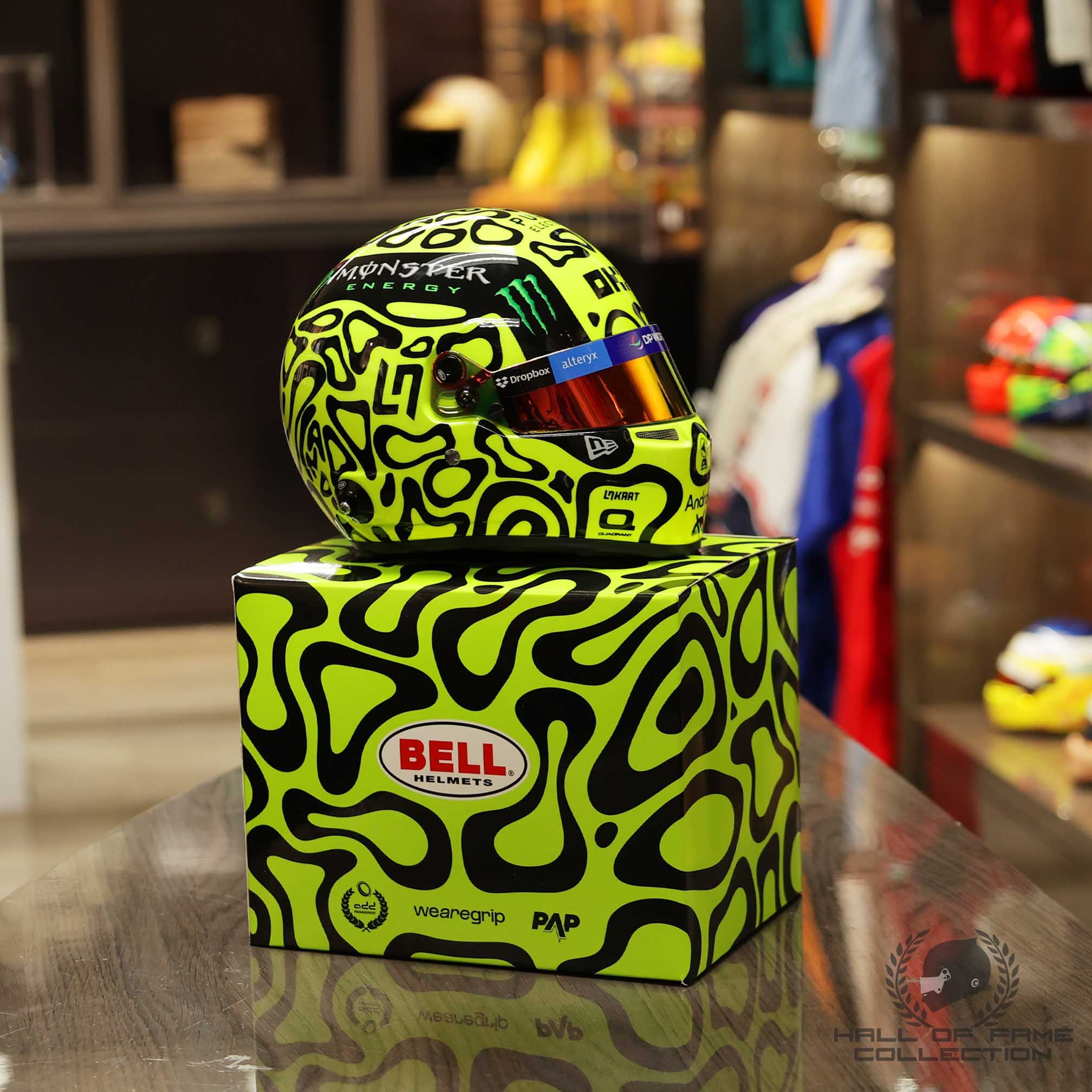 2024 Lando Norris 1:2 Scale Bell McLaren F1 Helmet