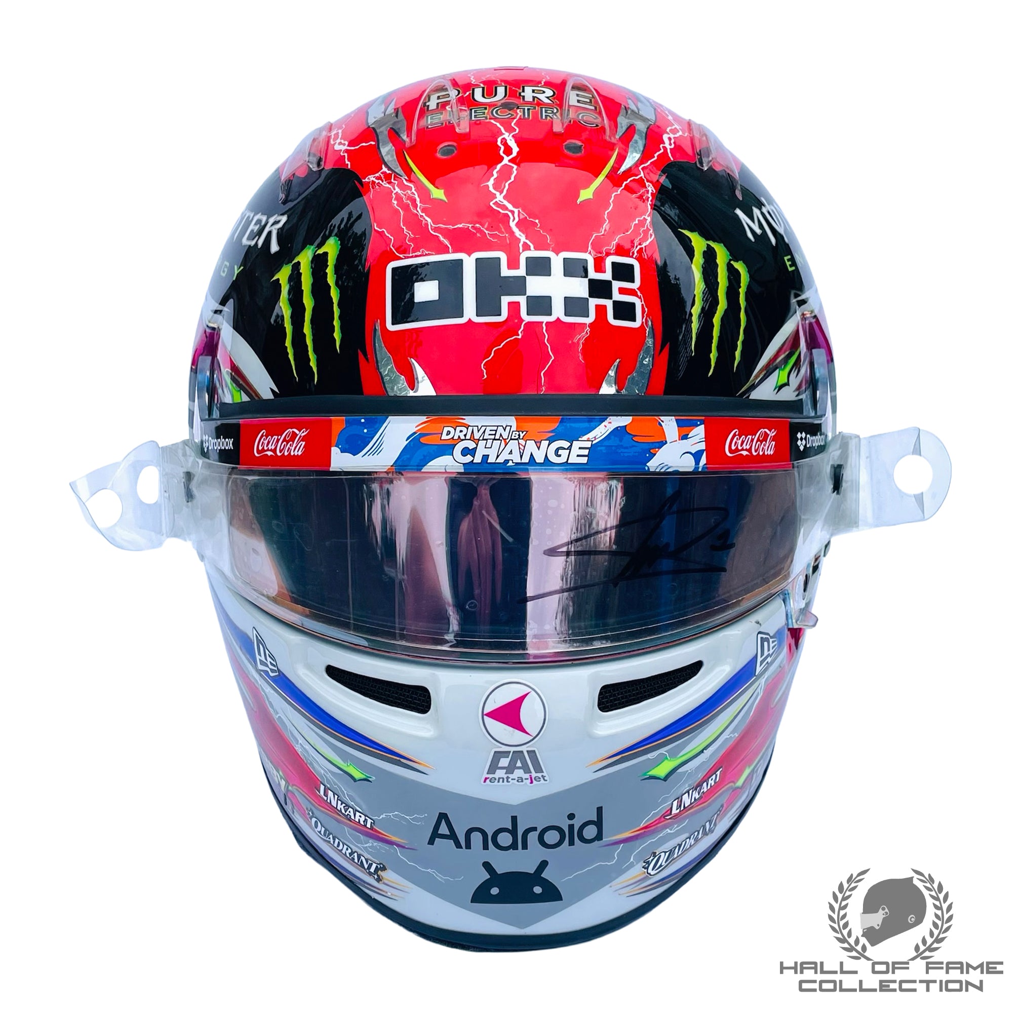 2024 Lando Norris Signed Japan GP Used McLaren F1 Helmet