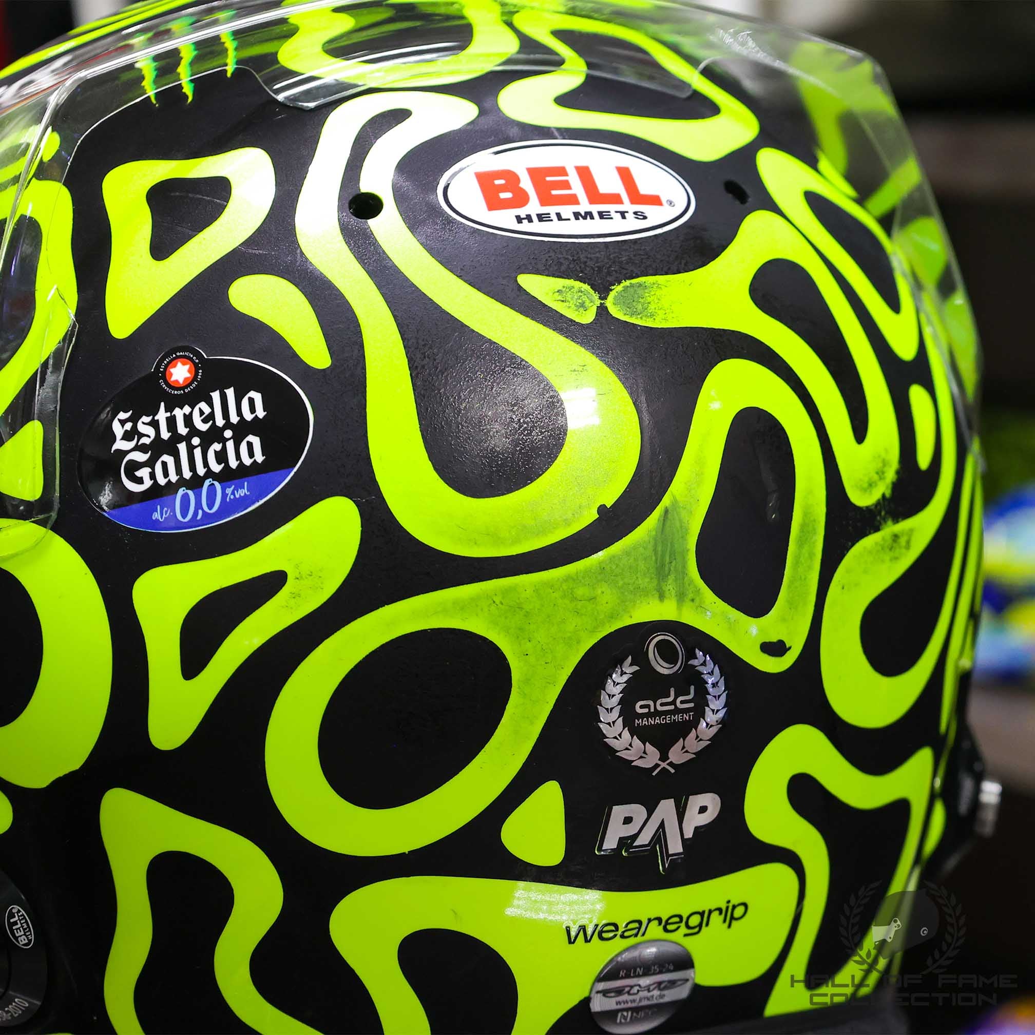 2024 Lando Norris Qatar Grand Prix Signed Race Used McLaren F1 Helmet