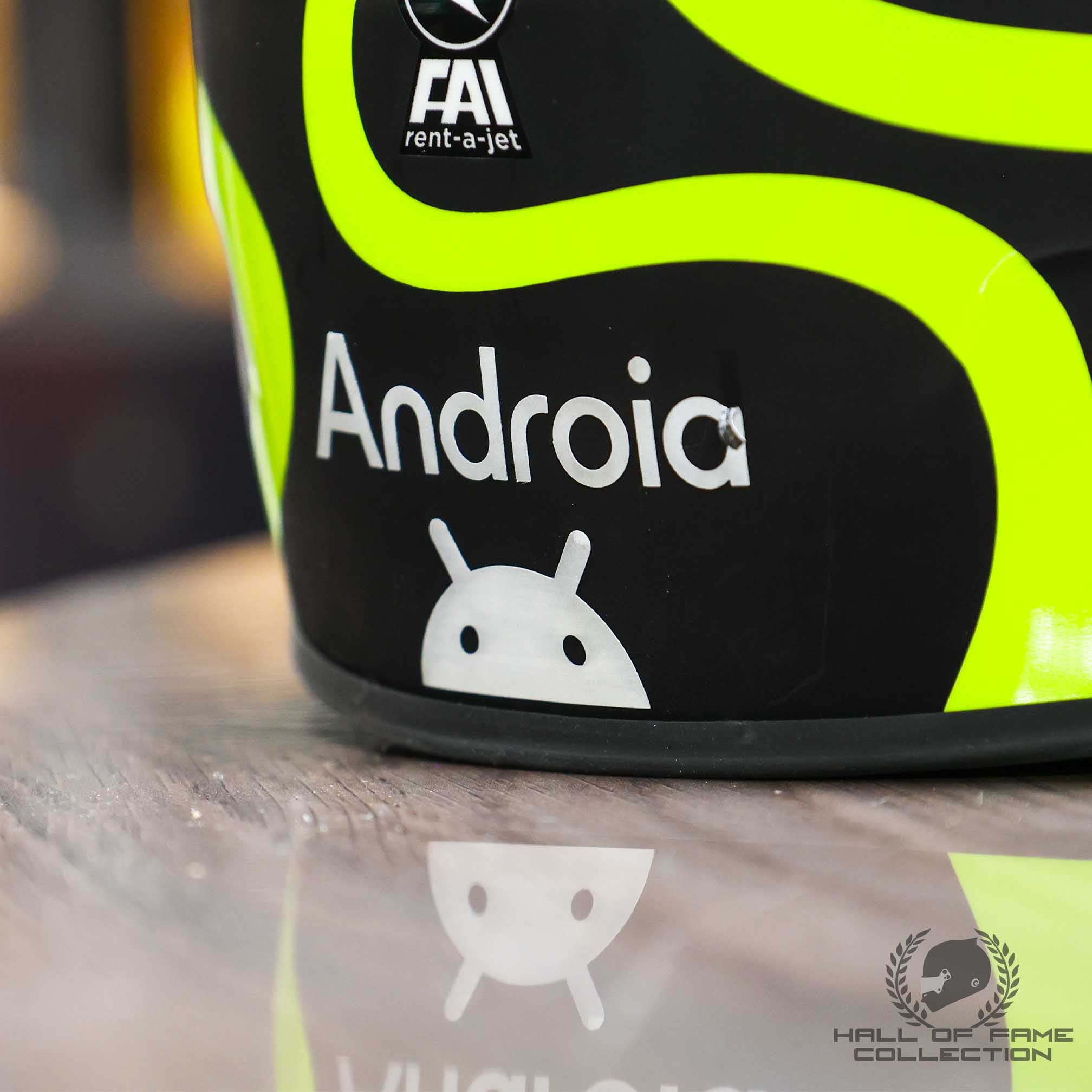 2024 Lando Norris Qatar Grand Prix Signed Race Used McLaren F1 Helmet